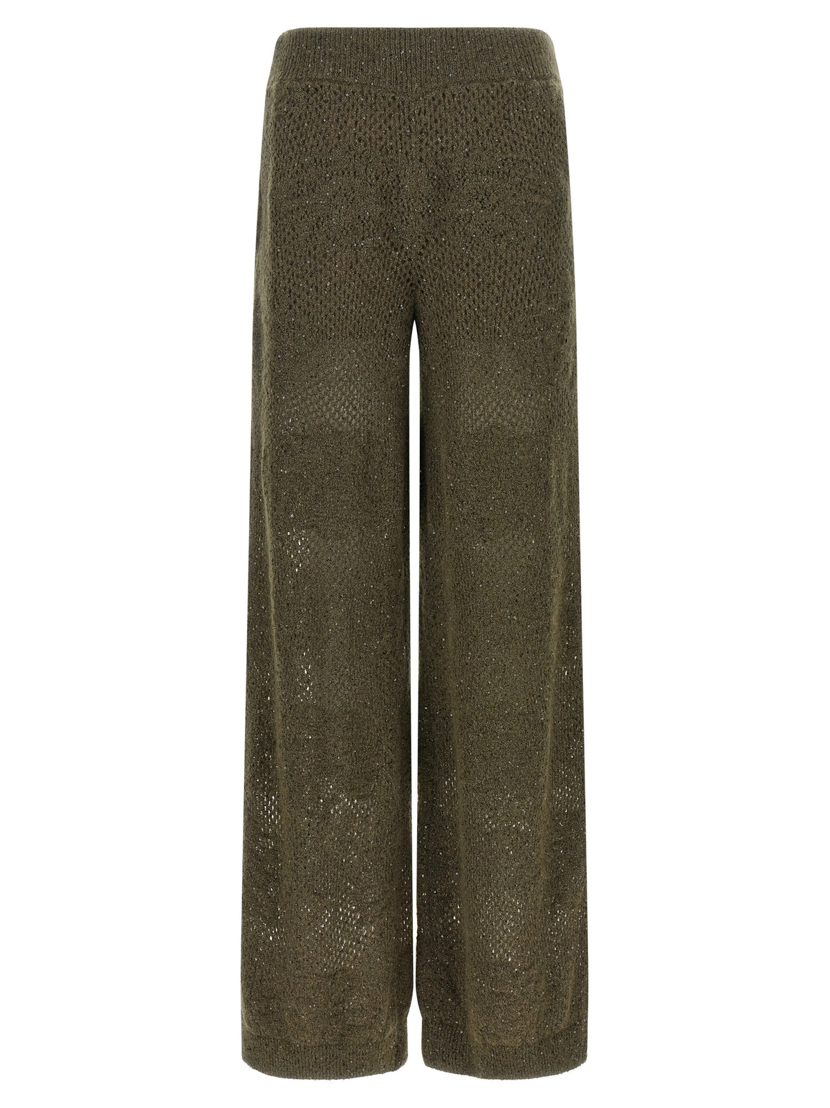 Brunello Cucinelli 'Track Flower Lace' Pants