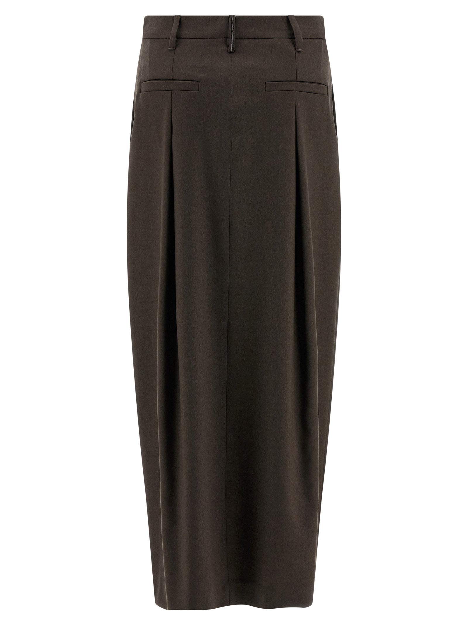 Brunello Cucinelli 'Sartorial Curved' Skirt