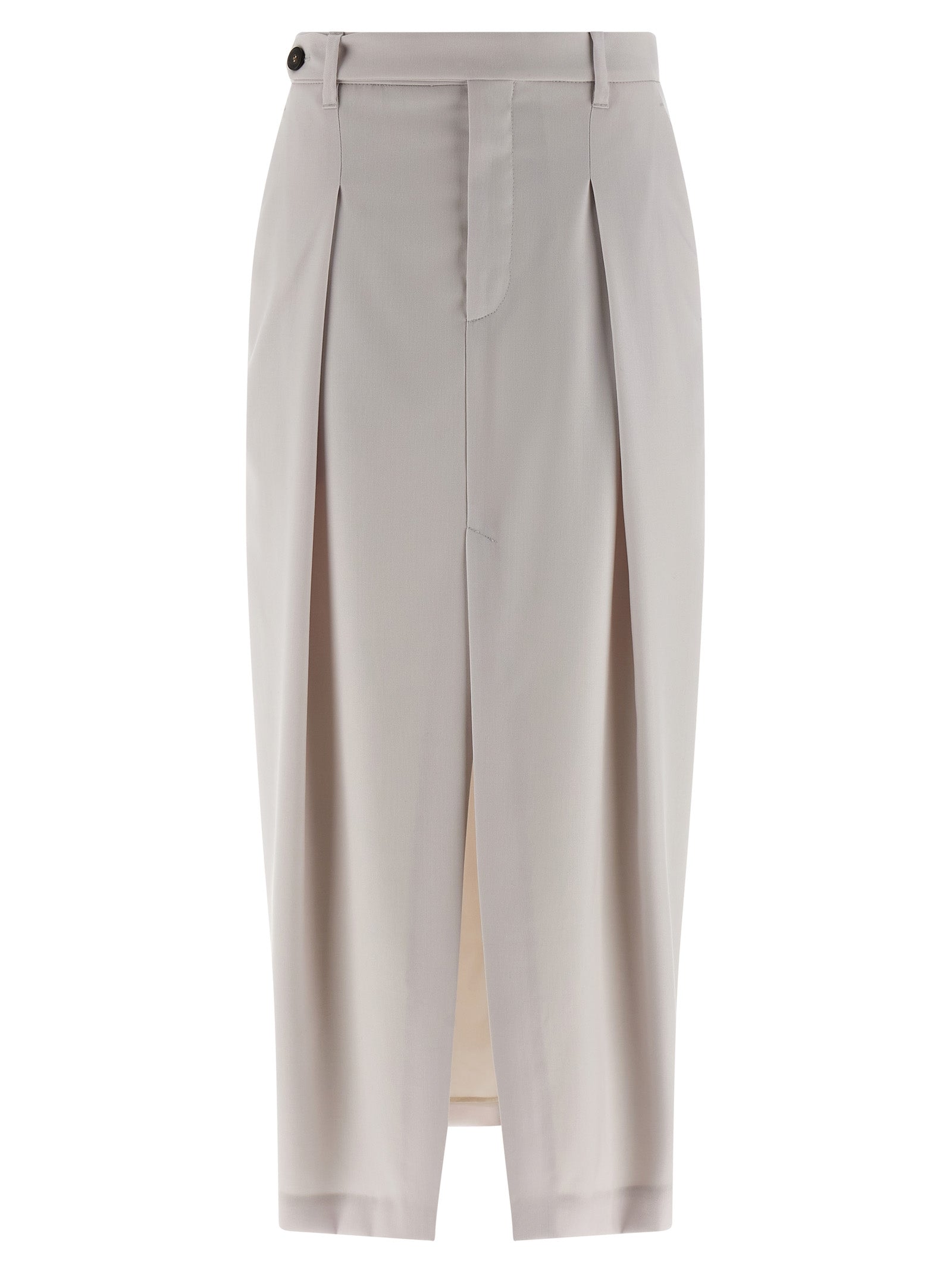 Brunello Cucinelli 'Sartorial Curved' Skirt