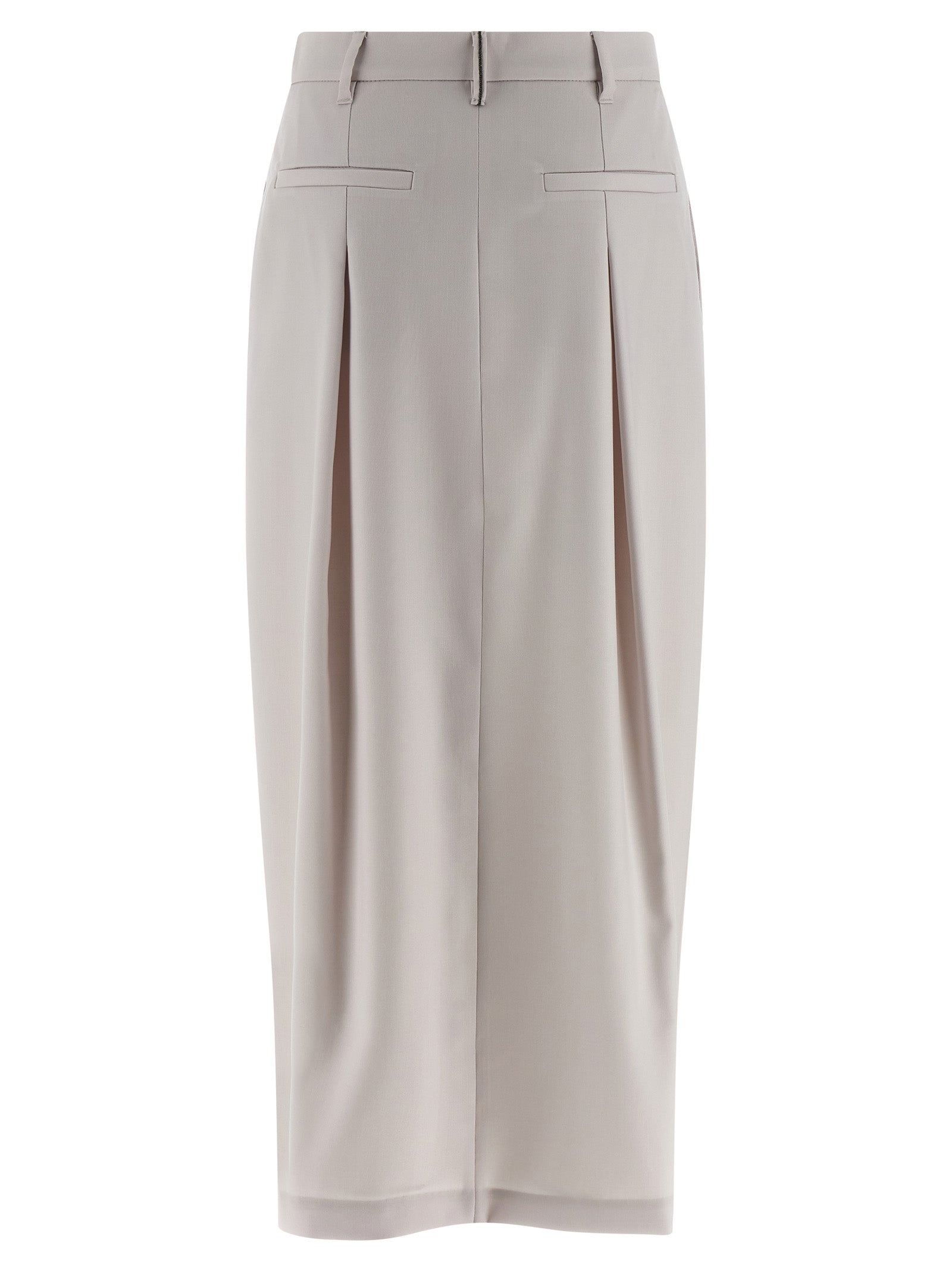 Brunello Cucinelli 'Sartorial Curved' Skirt