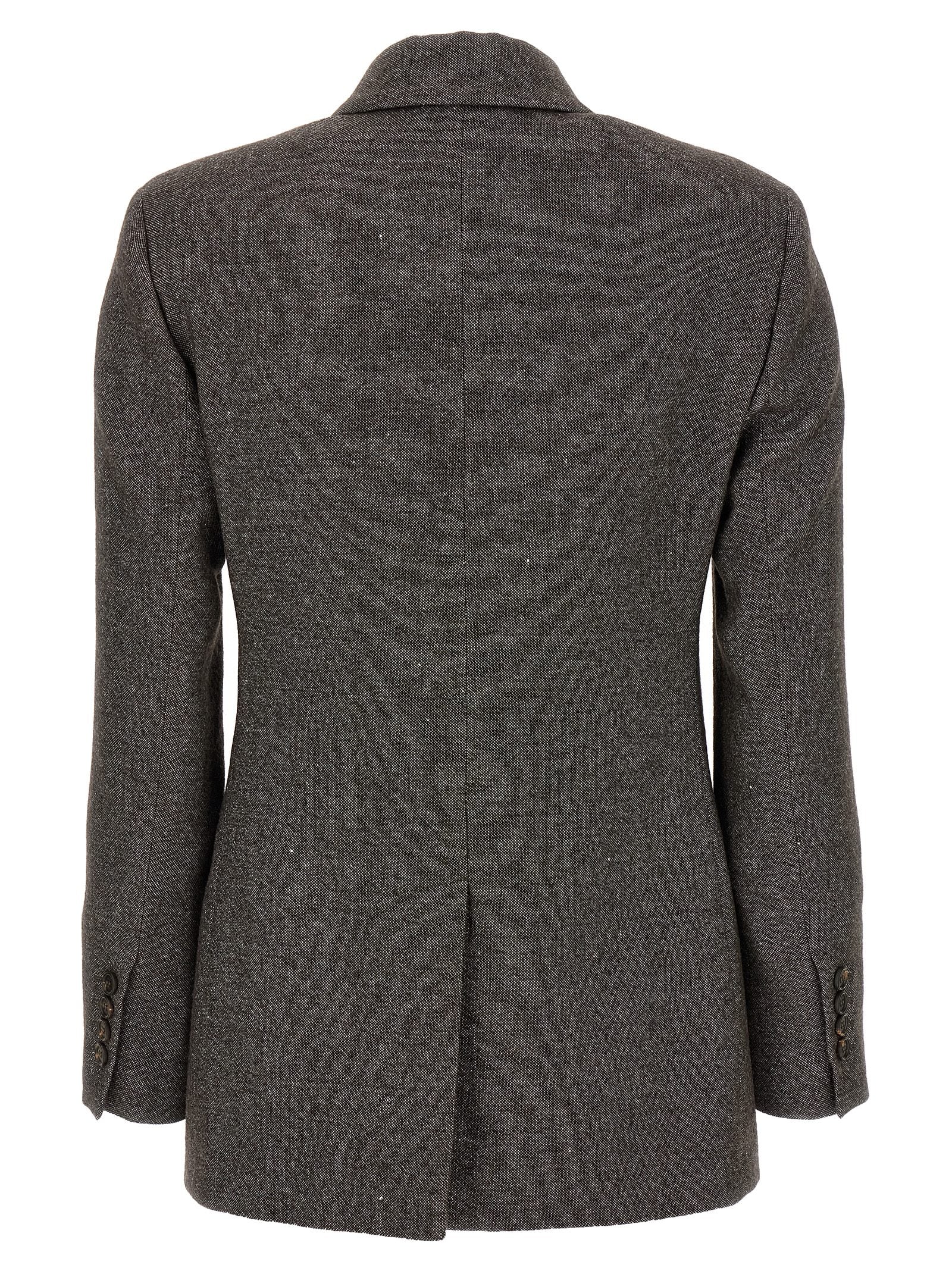 Brunello Cucinelli Blazer Tweed Monile