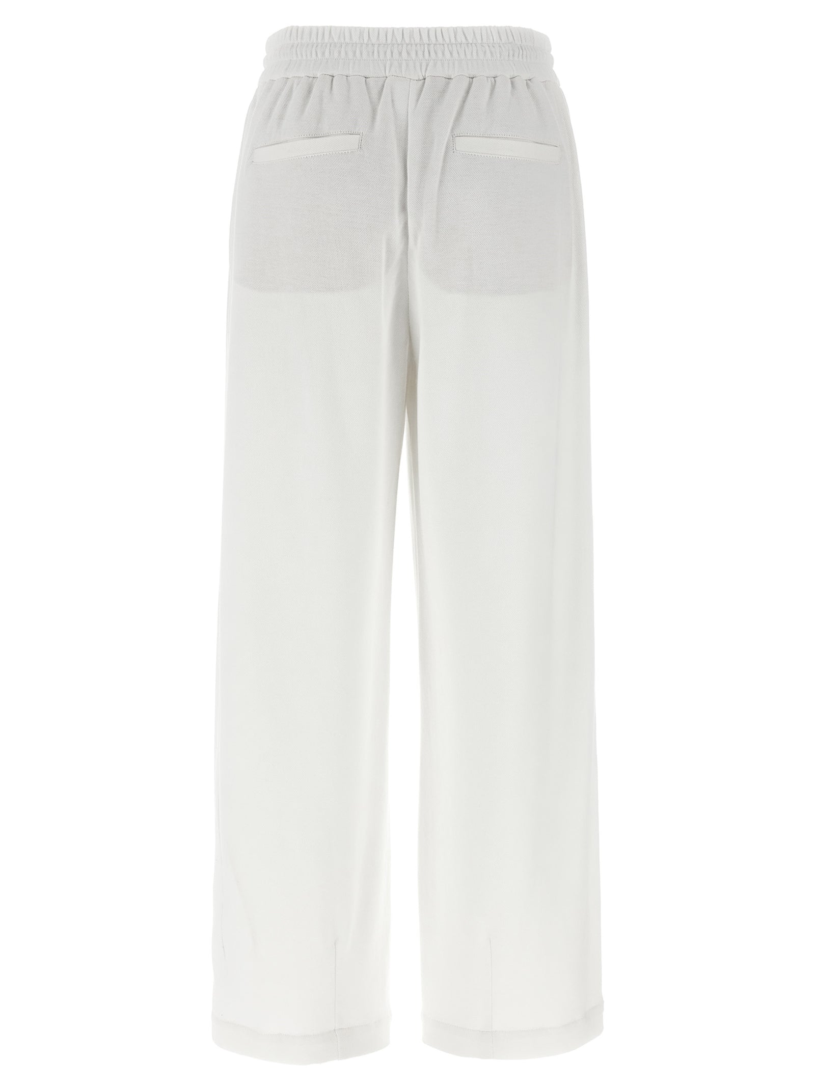 Brunello Cucinelli Piqué Cotton Joggers