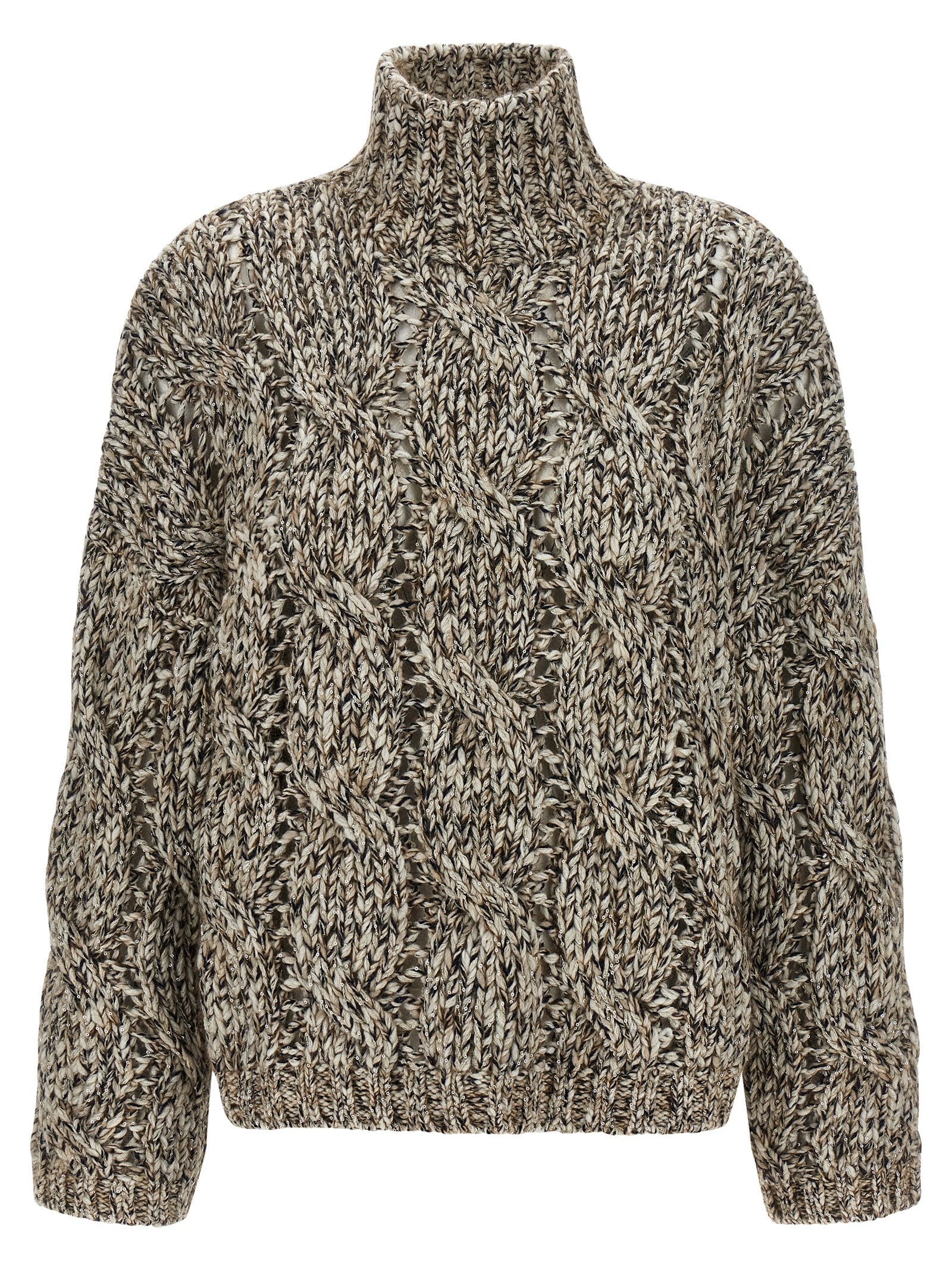 Brunello Cucinelli 'Dazzling Net' Sweater