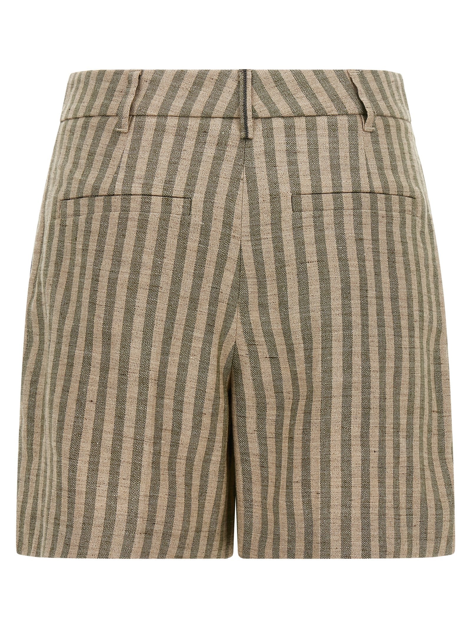 Brunello Cucinelli Striped Bermuda Shorts