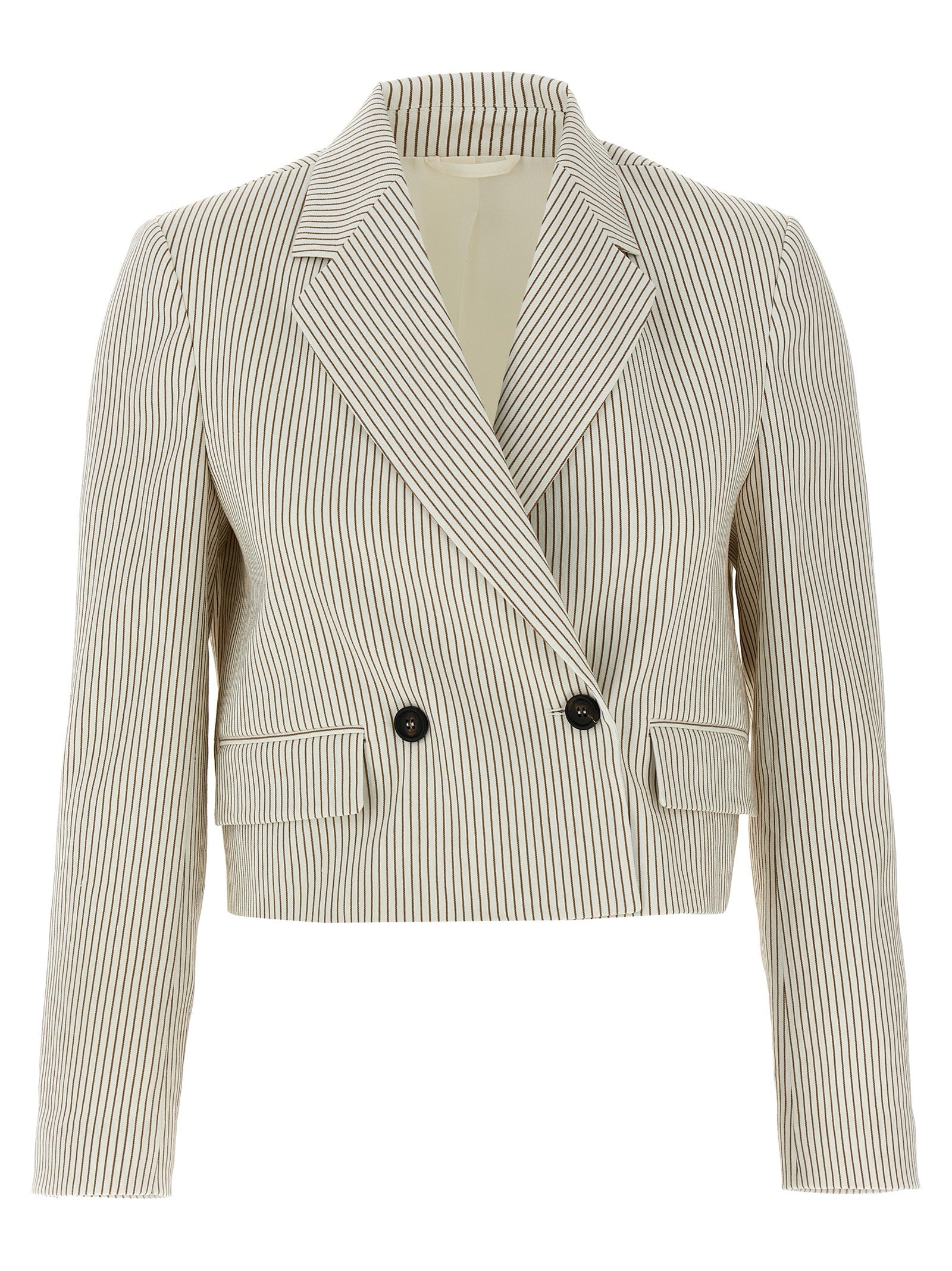 Brunello Cucinelli Pinstripe Blazer