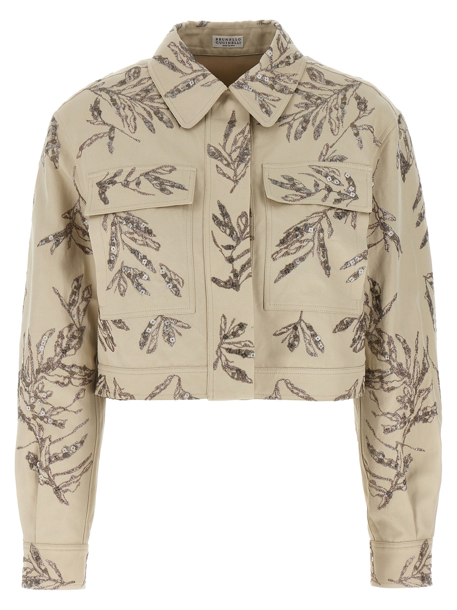 Brunello Cucinelli Embroidered Jacket