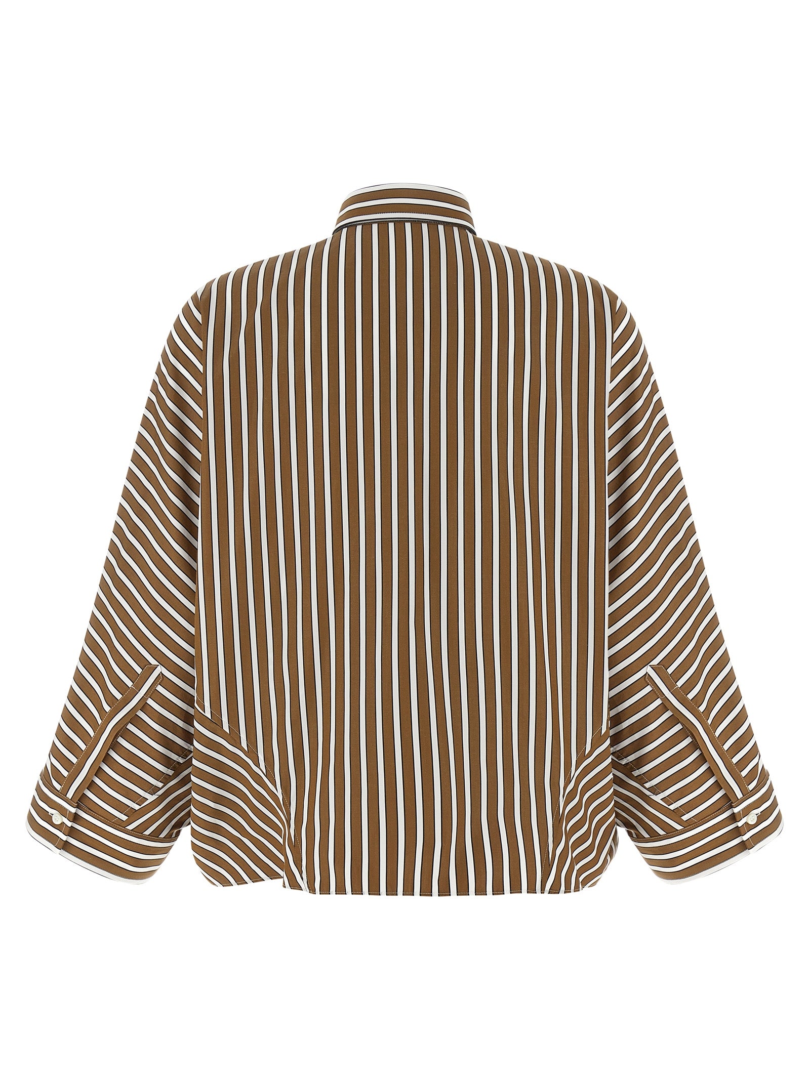 Brunello Cucinelli Monile Striped Shirt