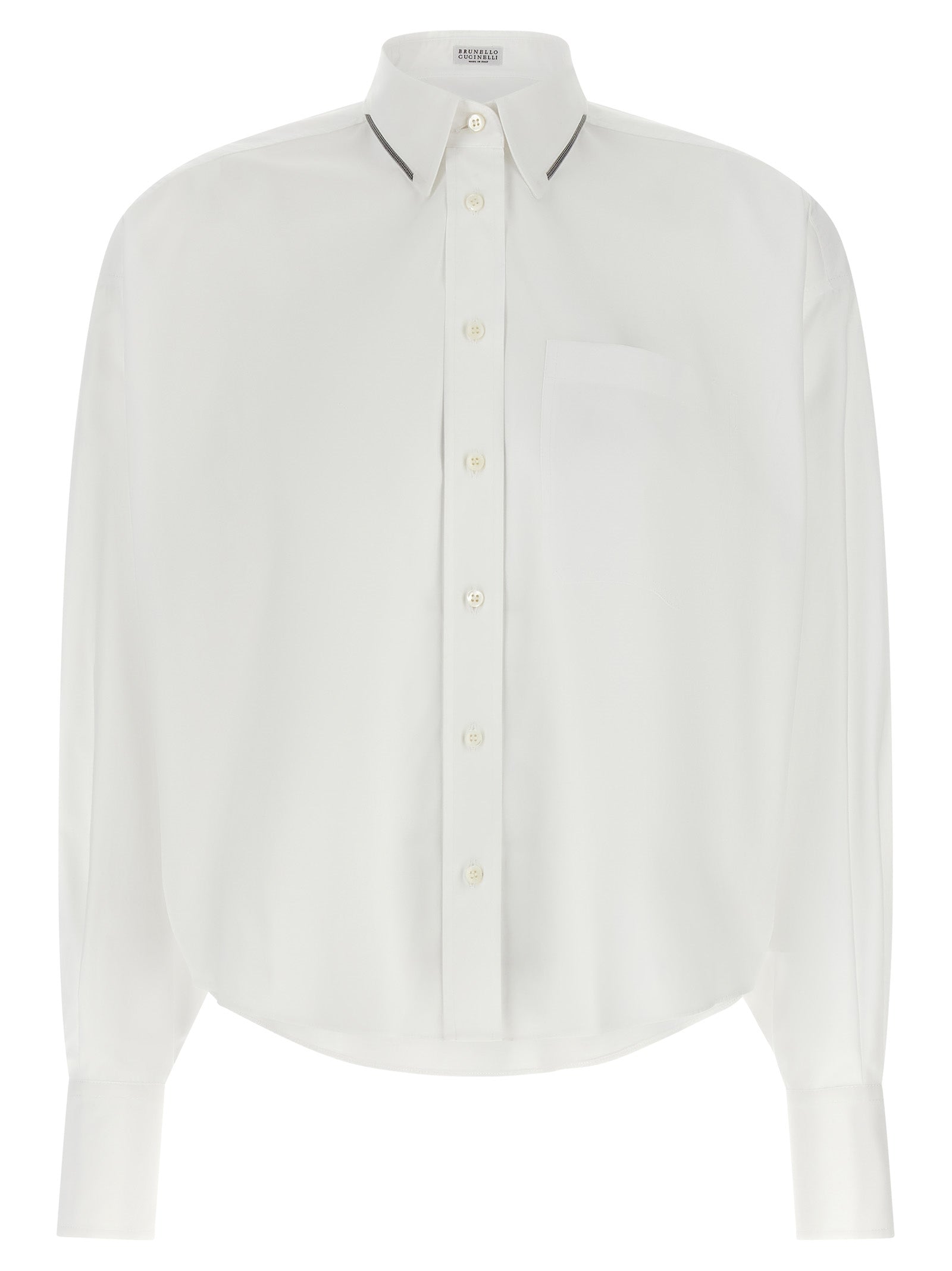Brunello Cucinelli 'Shiny Trim' Shirt