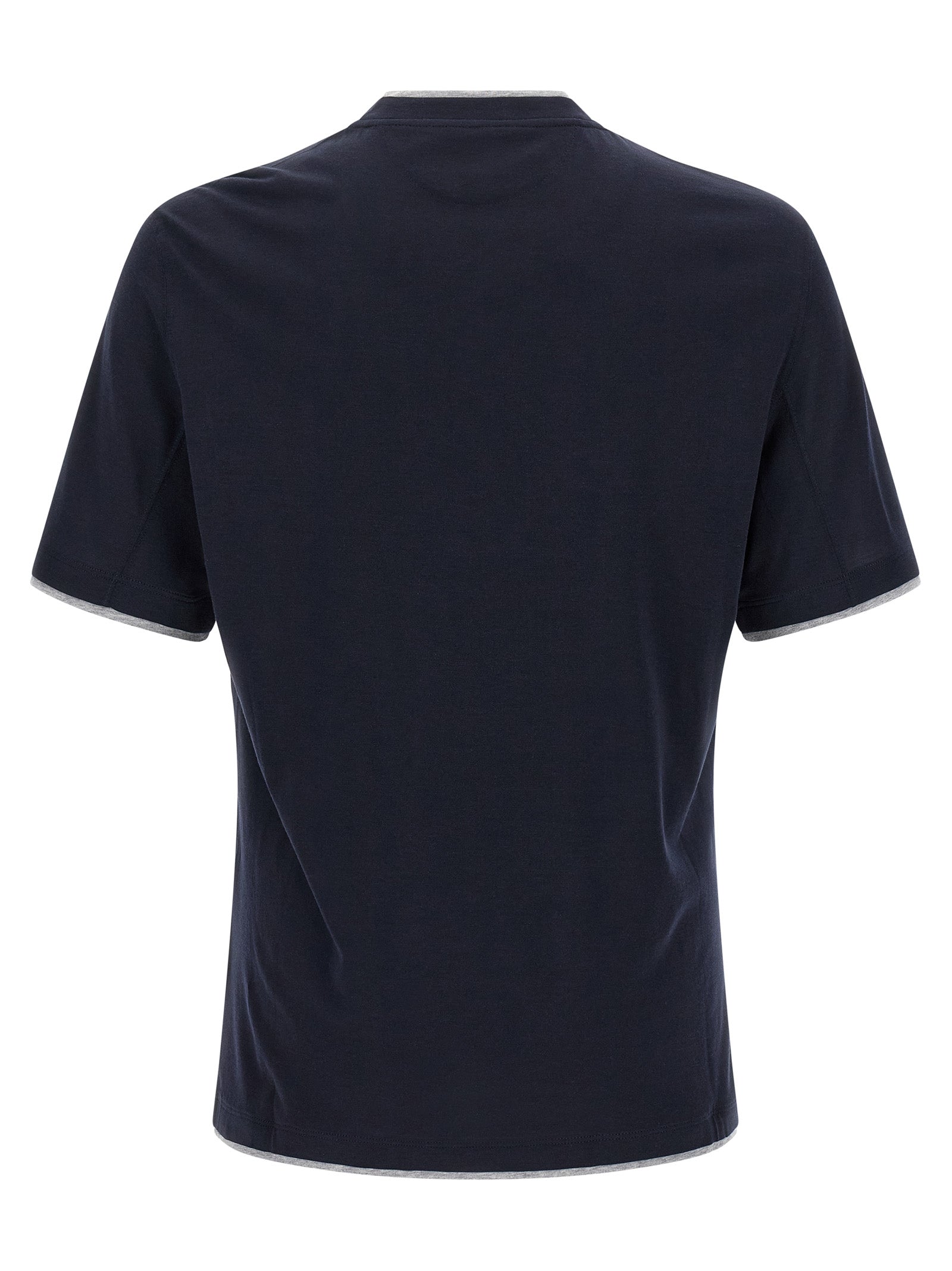 Brunello Cucinelli Double Layer T-Shirt