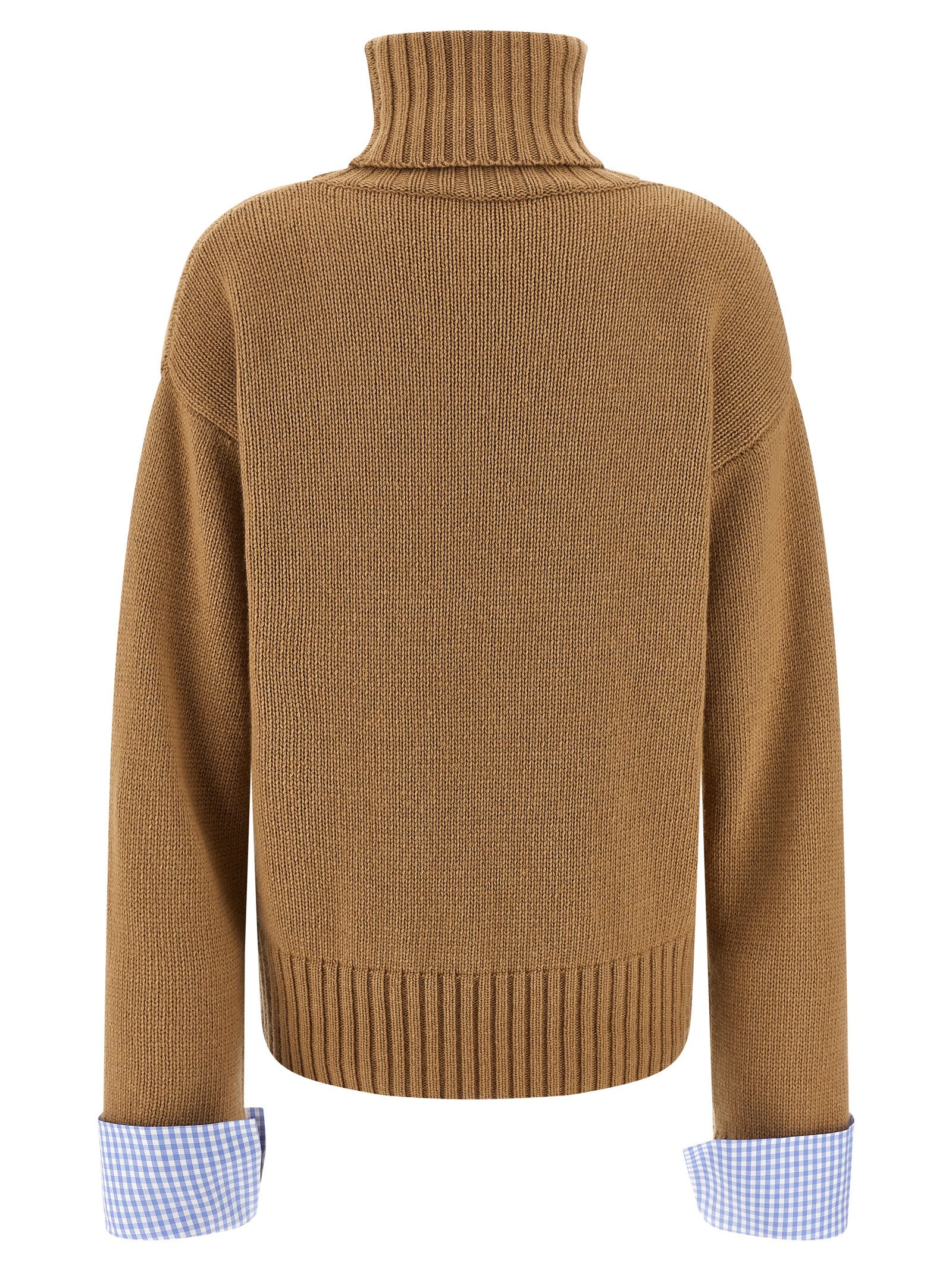 Maison Jejia Vichy Cuffs Sweater