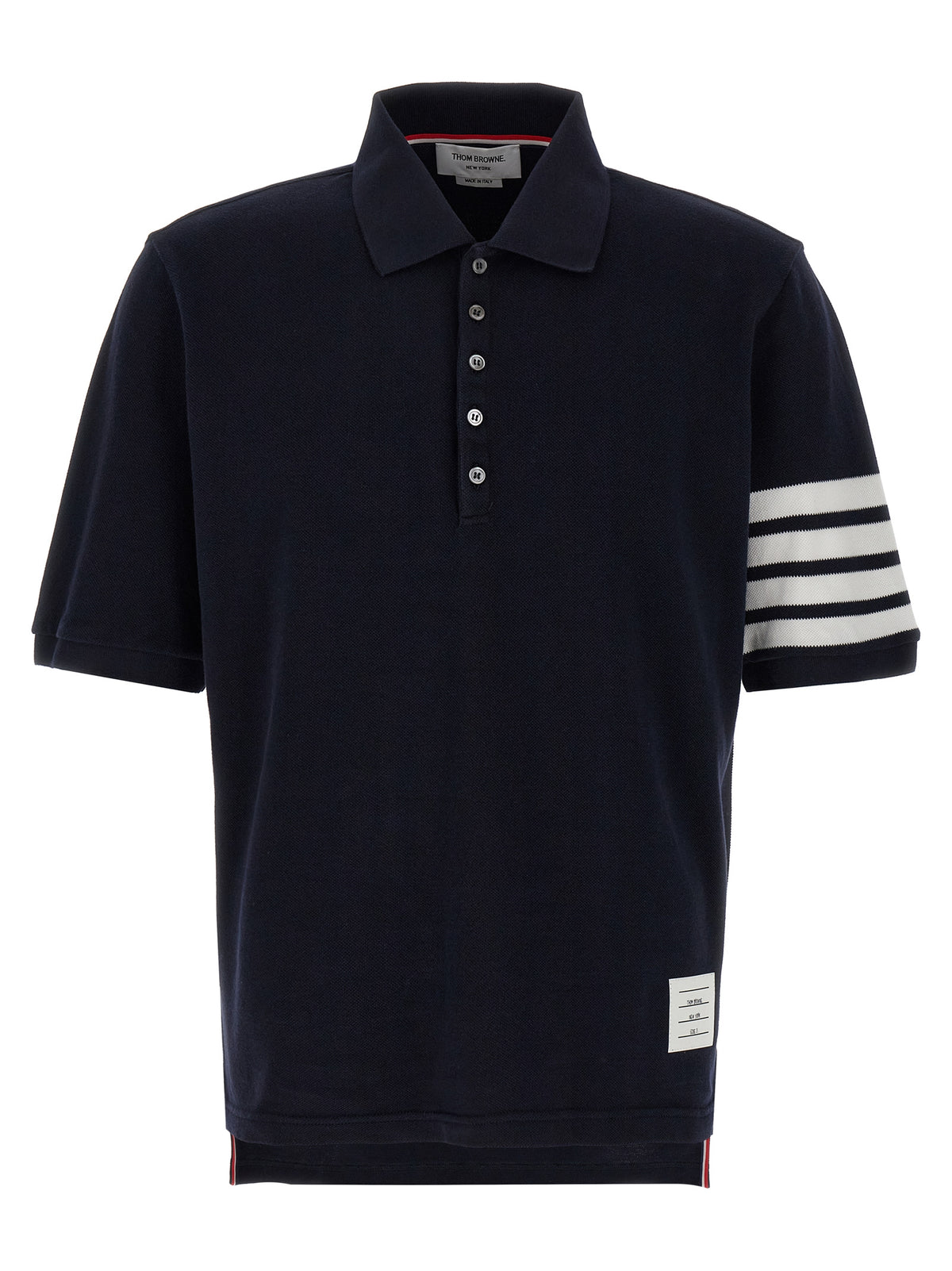 Thom Browne '4Bar' Polo Shirt