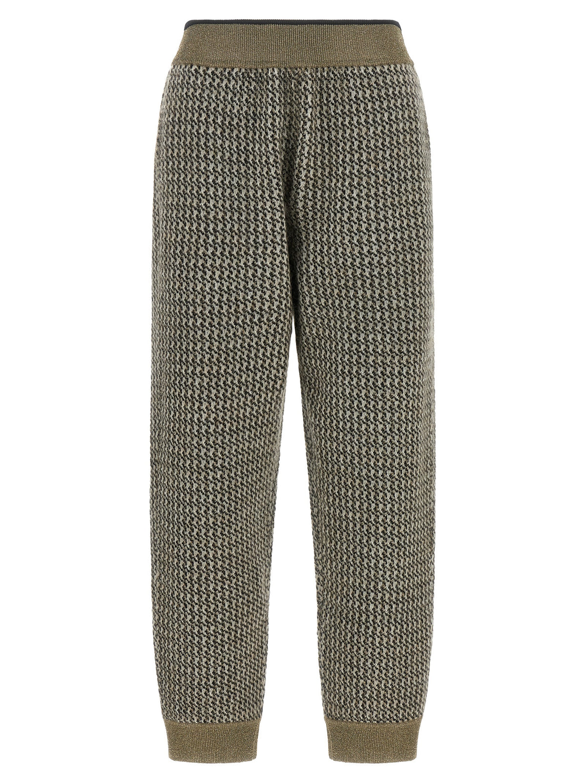 Brunello Cucinelli 'Track' Houndstooth Pants