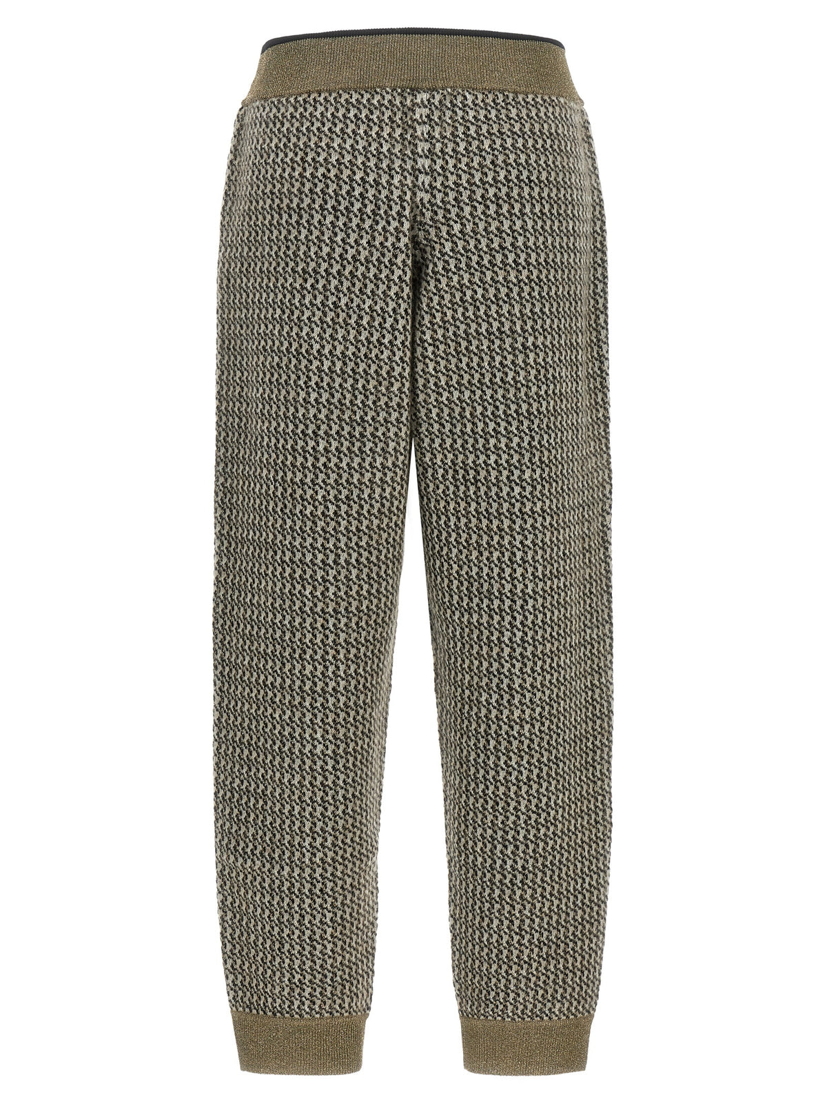 Brunello Cucinelli 'Track' Houndstooth Pants