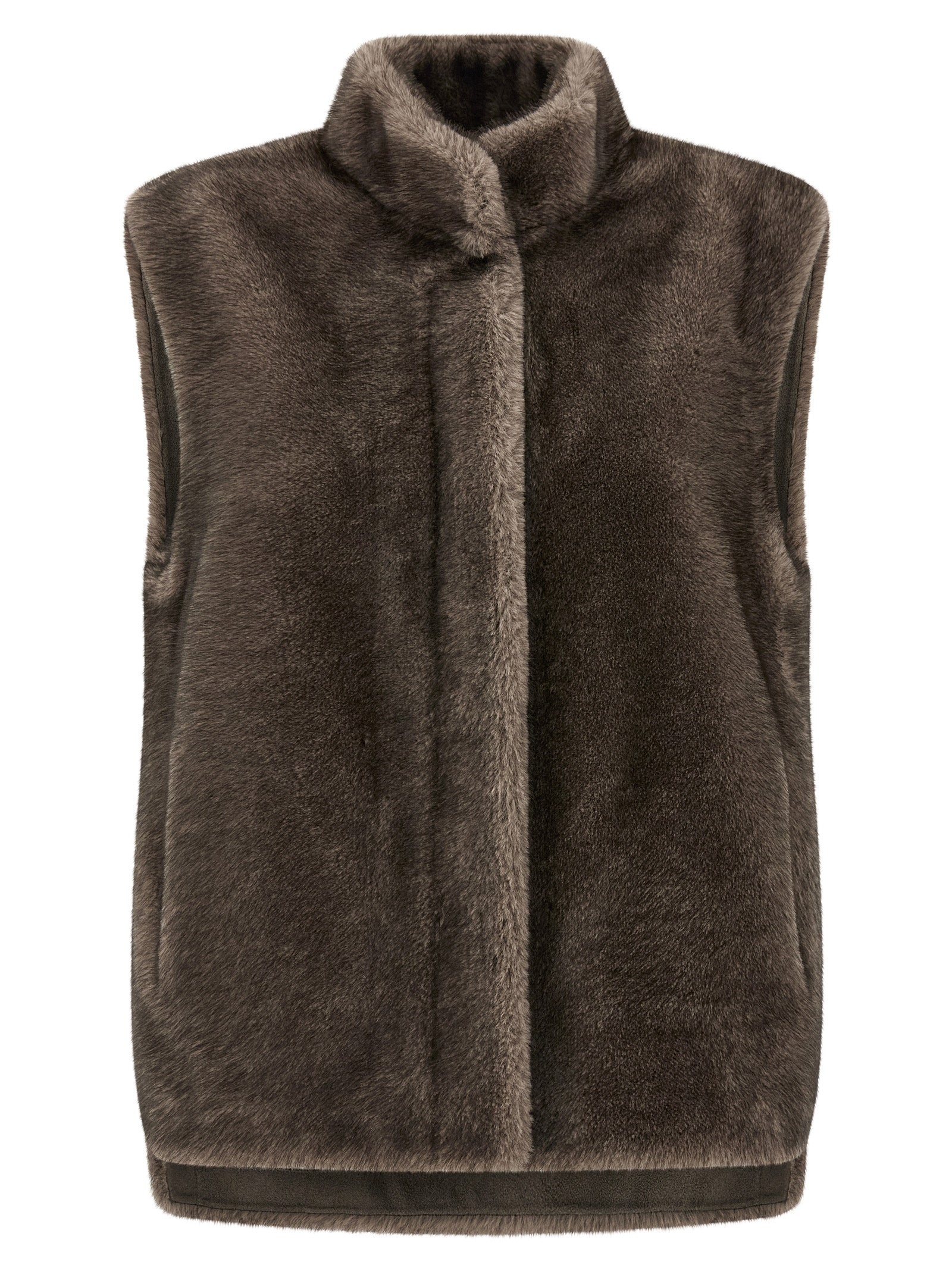 Lou Andrea Faux Fur Vest