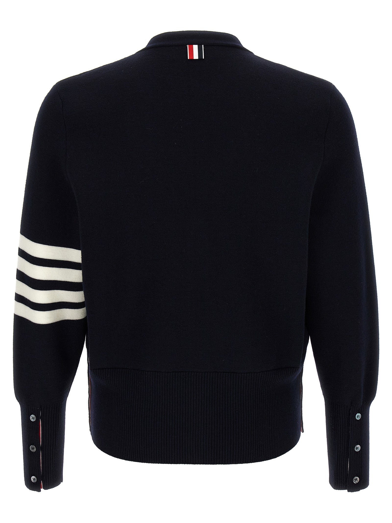 Thom Browne '4-Bar' Wool Cardigan