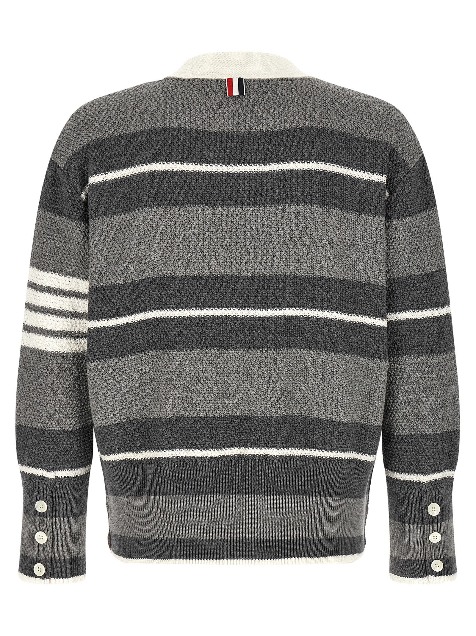 Thom Browne Striped Cardigan