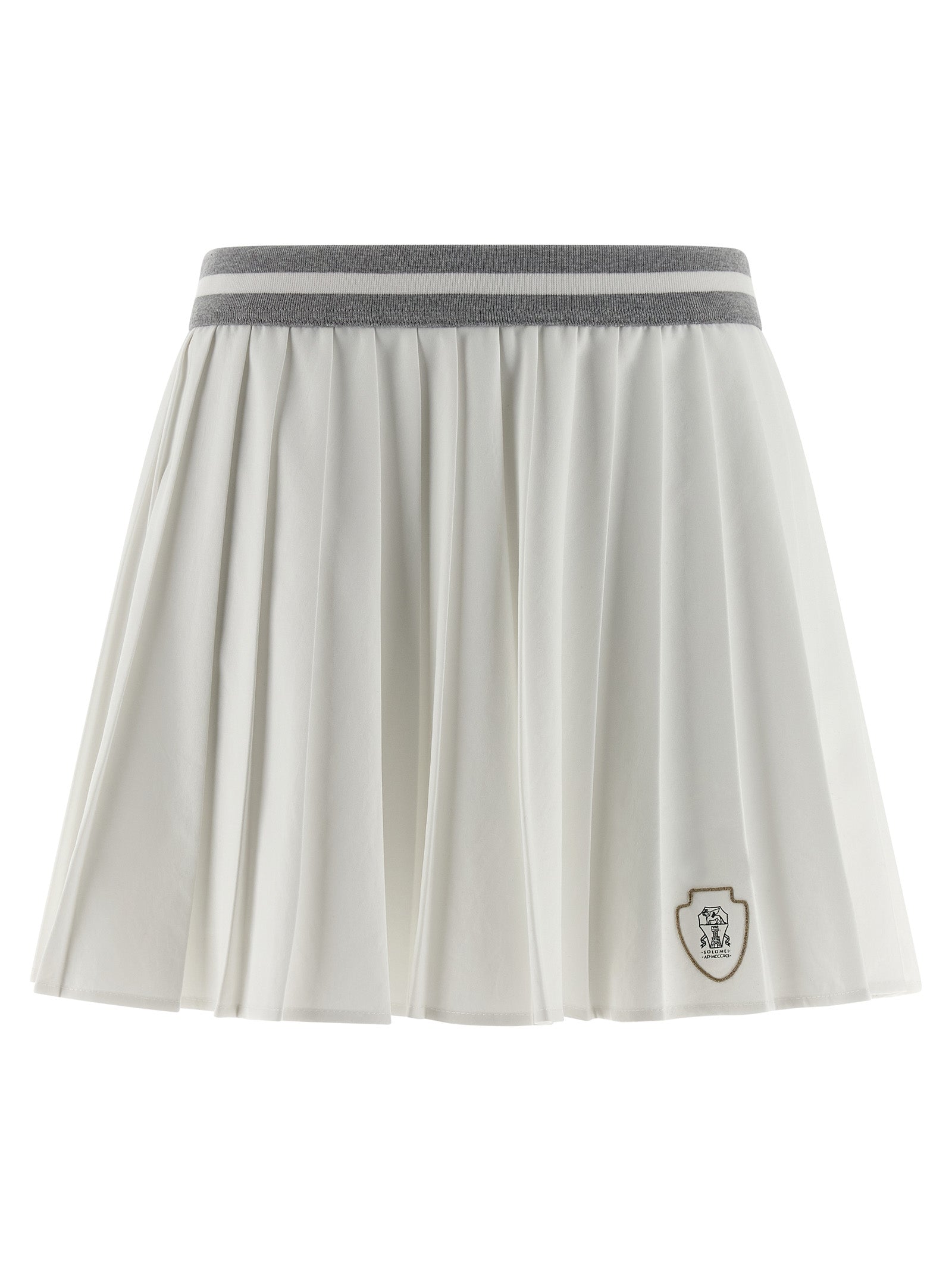 Brunello Cucinelli 'Pleated' Skirt
