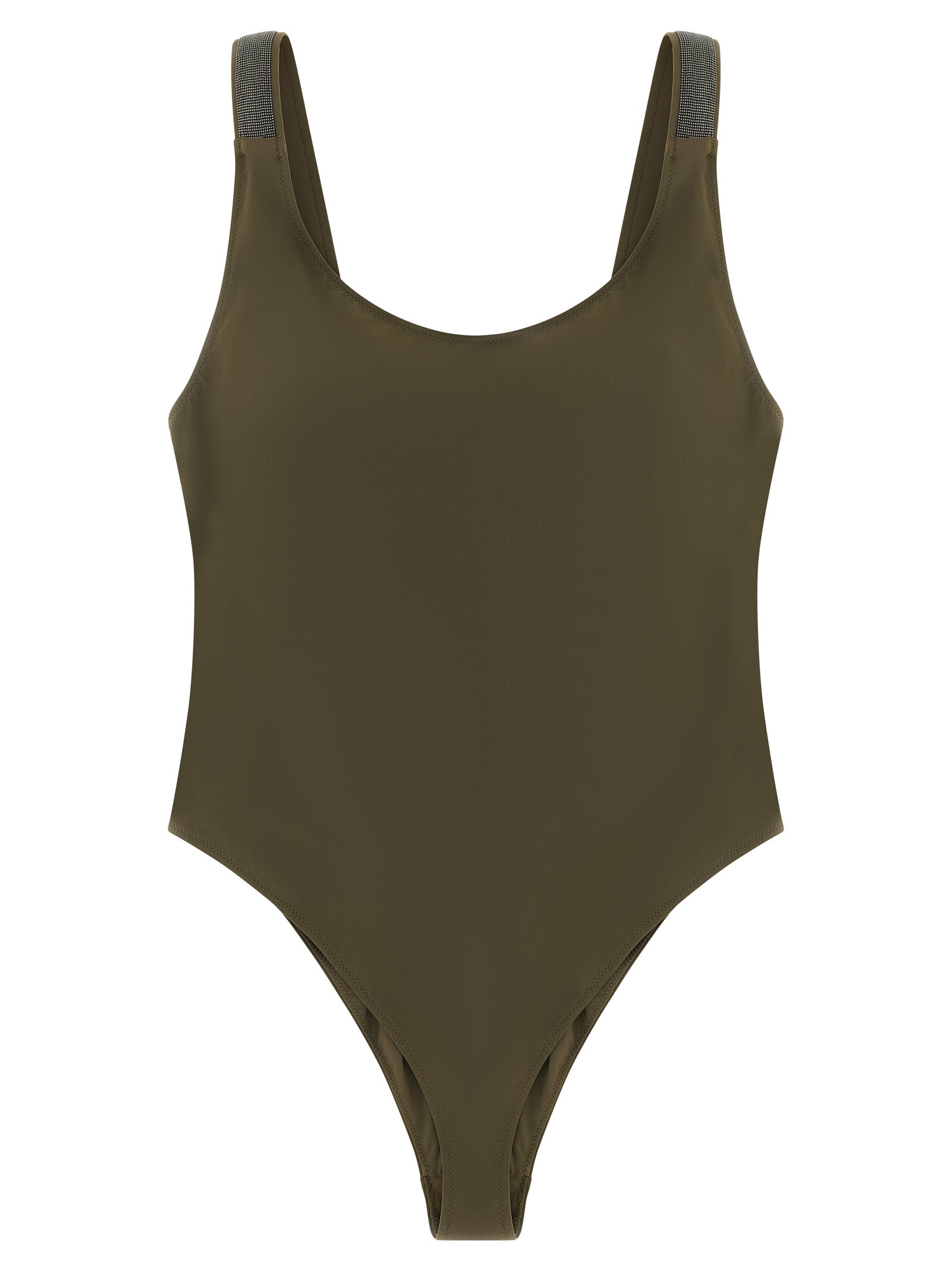 Brunello Cucinelli 'Precious Details' One-Piece Swimsuit