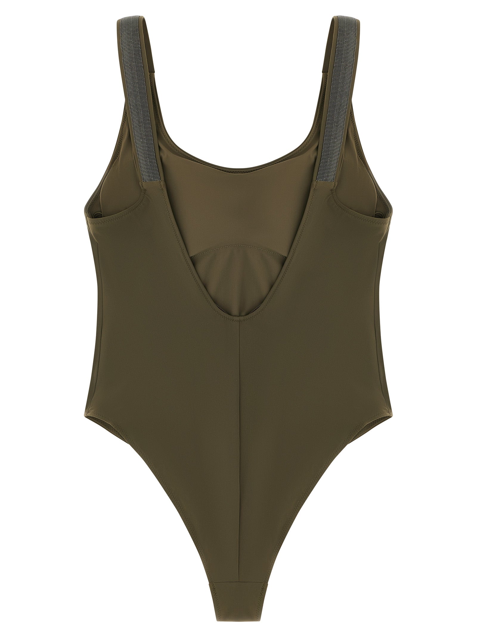 Brunello Cucinelli 'Precious Details' One-Piece Swimsuit