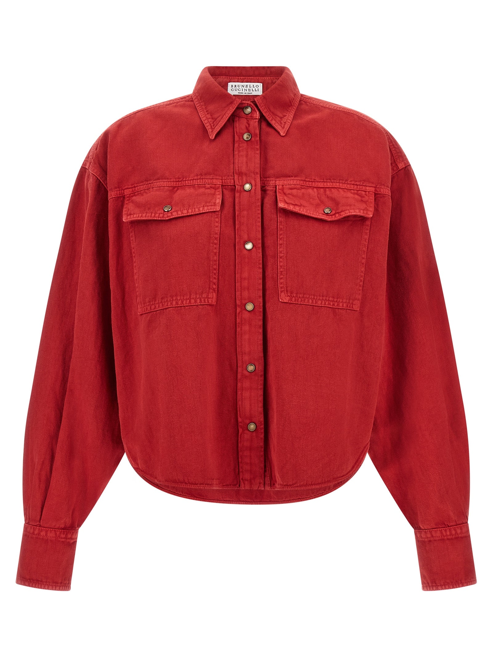 Brunello Cucinelli Cotton And Linen Shirt Brunello Cucinelli Cotton And Linen Shirt