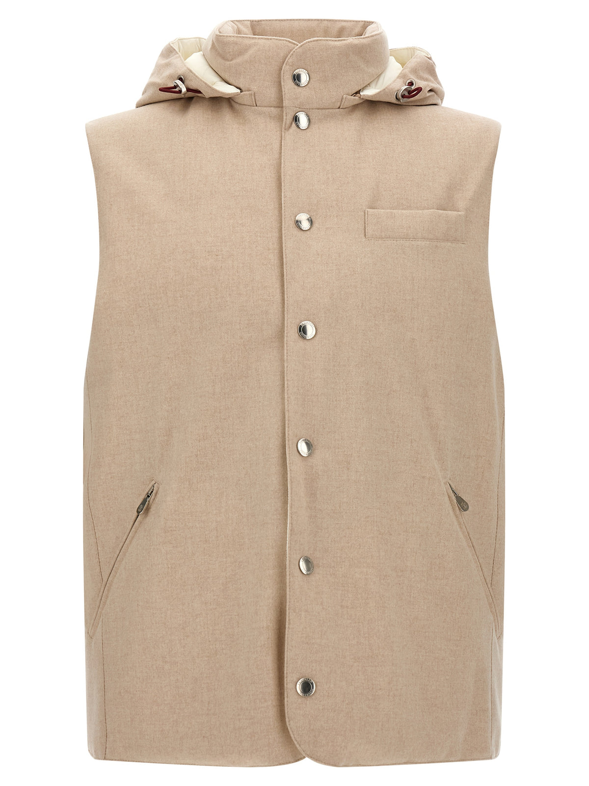 Brunello Cucinelli Flannel Vest