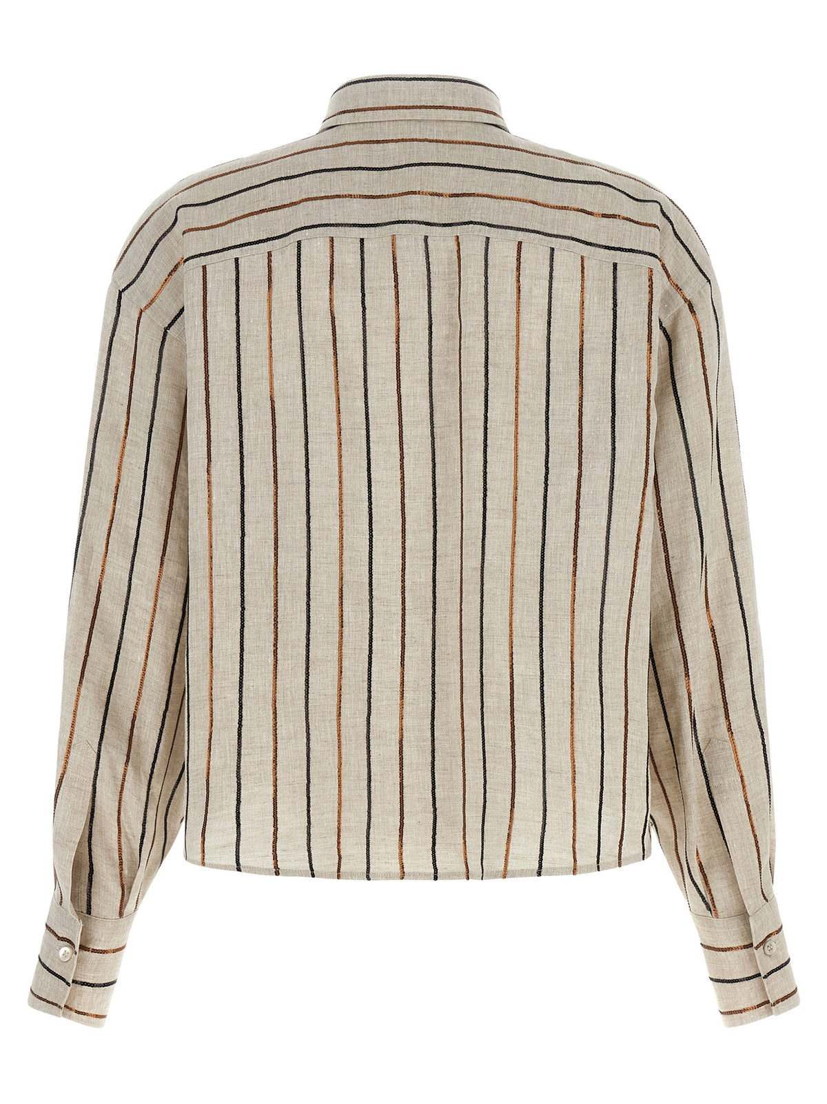 Brunello Cucinelli 'Sparkling Stripes' Shirt