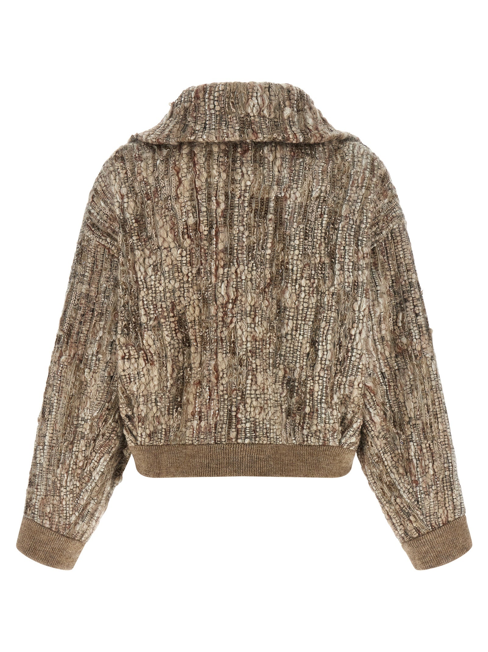 Brunello Cucinelli Tweed Cardigan