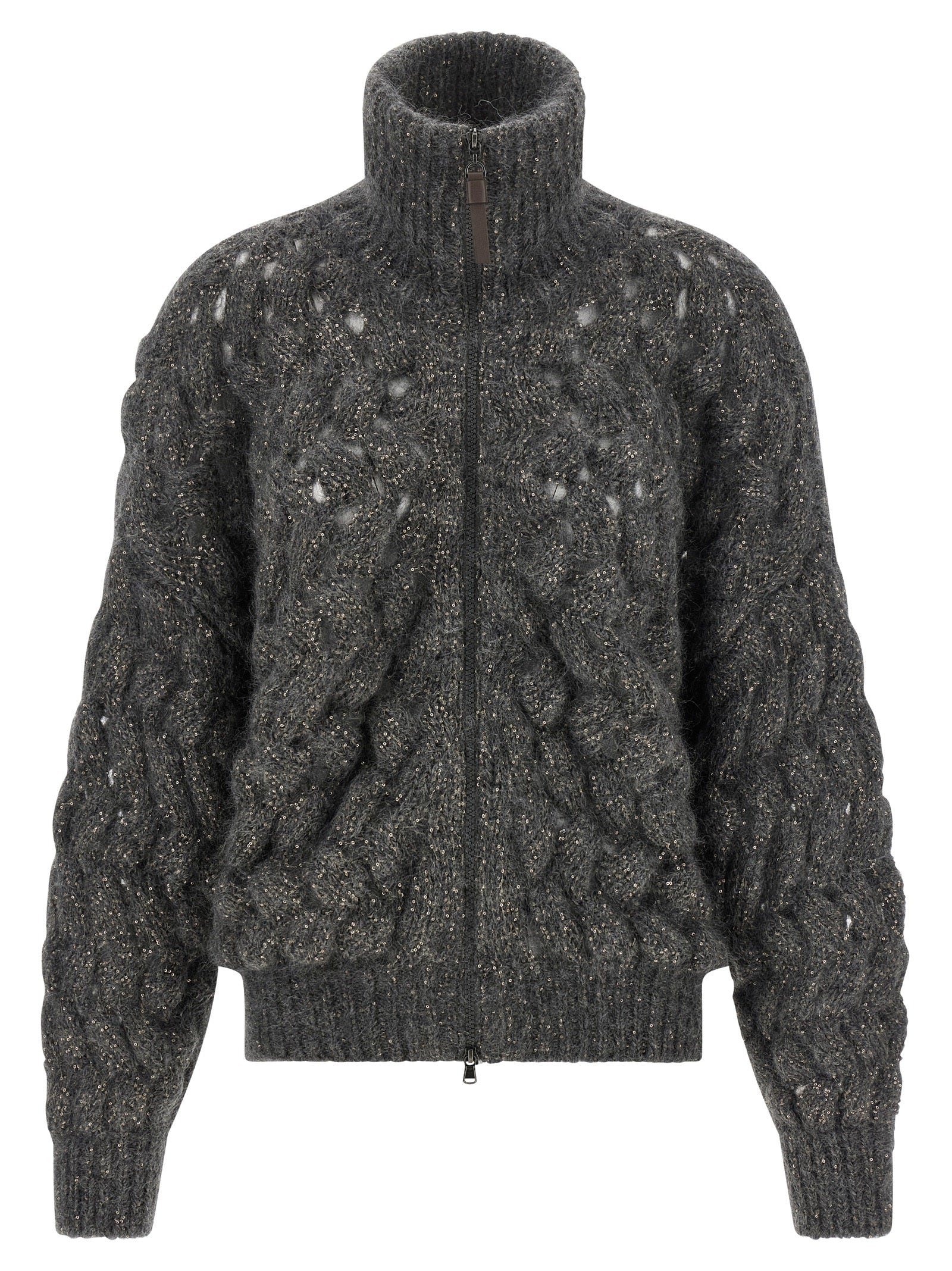 Brunello Cucinelli 'Dazzling Waves' Cardigan