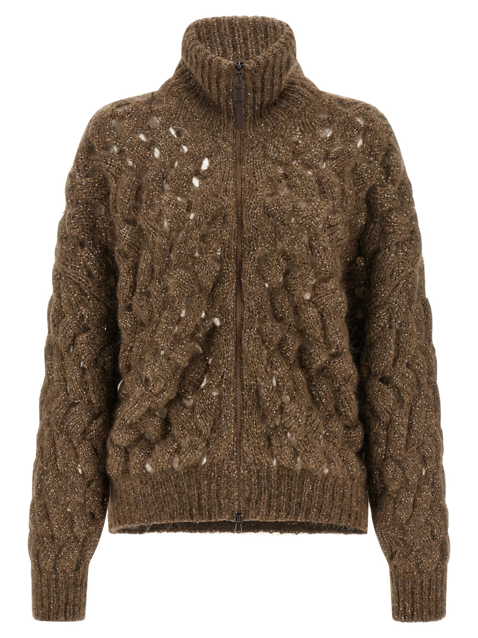 Brunello Cucinelli 'Dazzling Waves' Cardigan