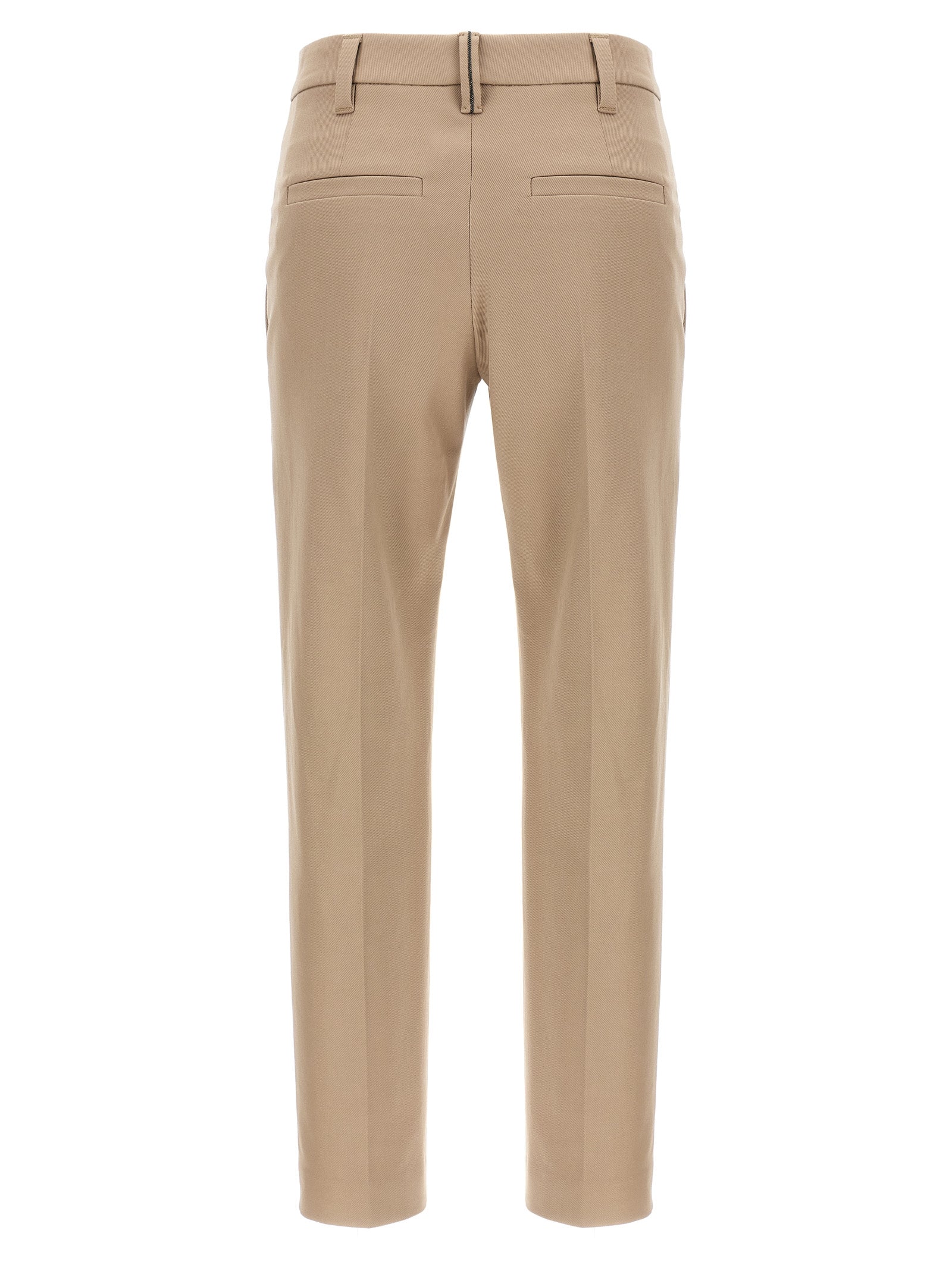Brunello Cucinelli Monile Cotton Pants