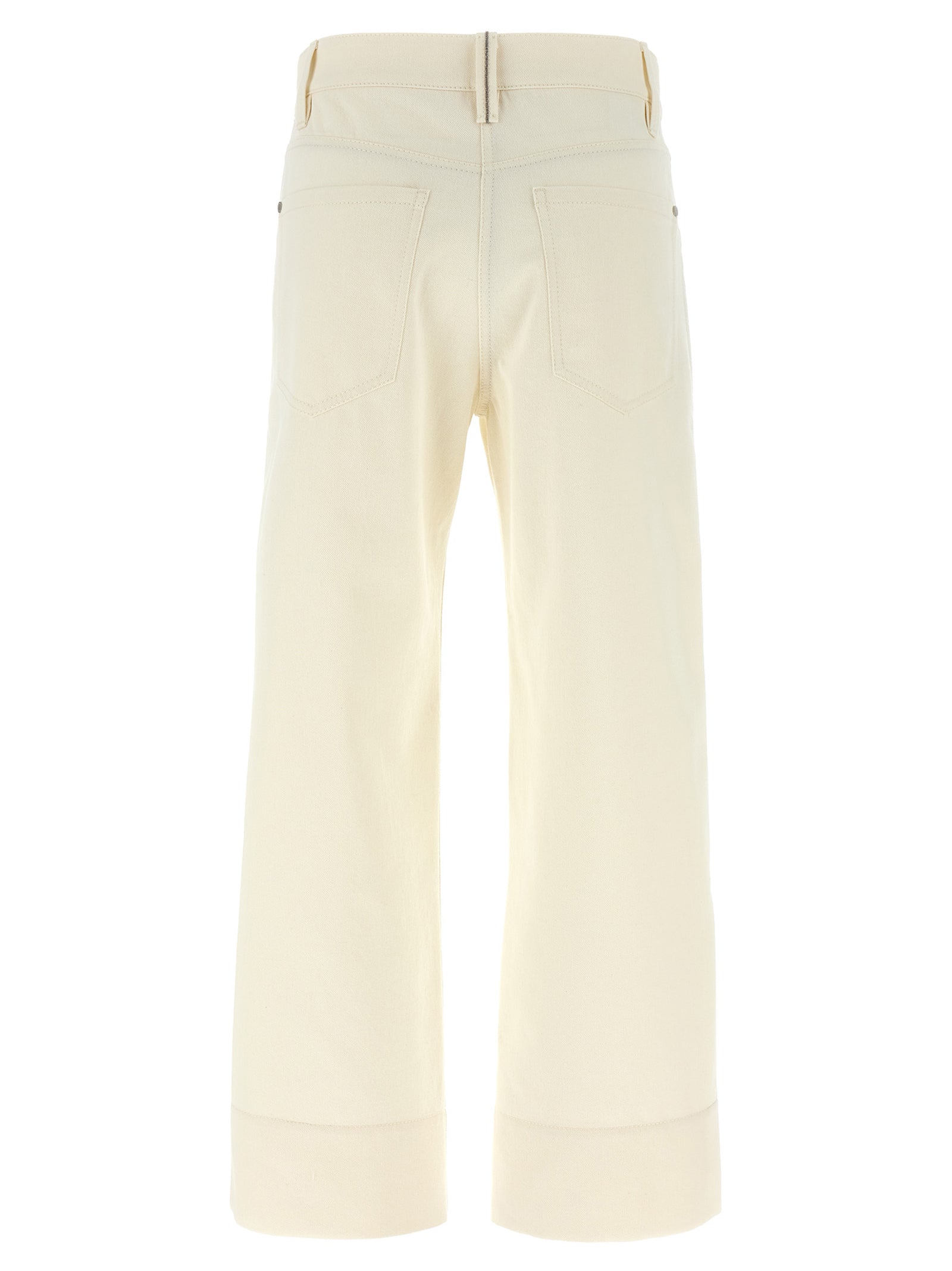 Brunello Cucinelli Monile Crop Pants