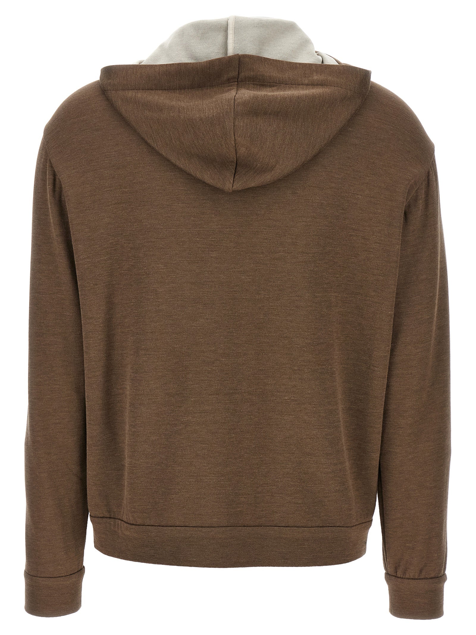 Brunello Cucinelli 'Precious Zipper Pull' Hoodie