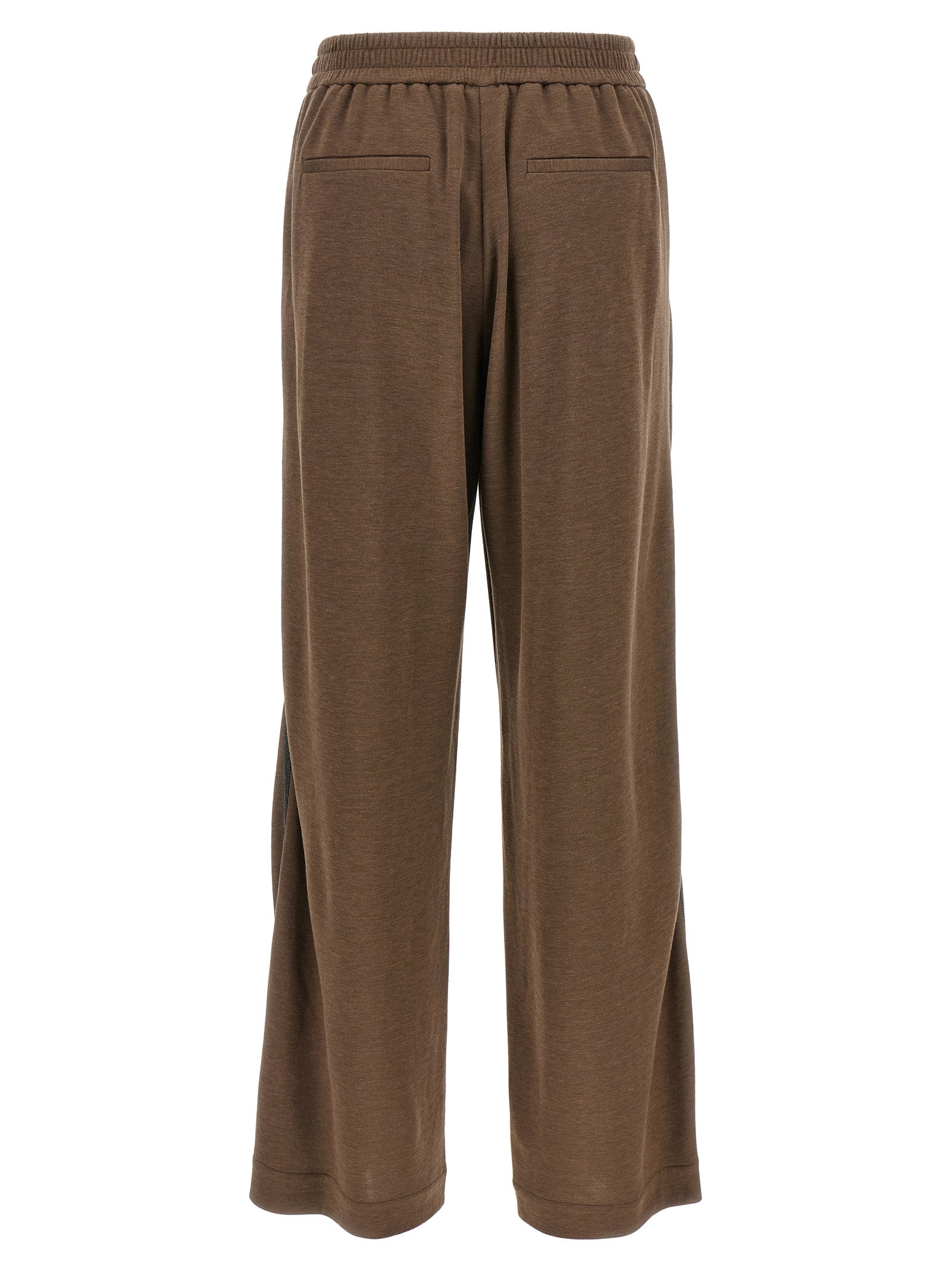 Brunello Cucinelli 'Shiny Trims' Joggers