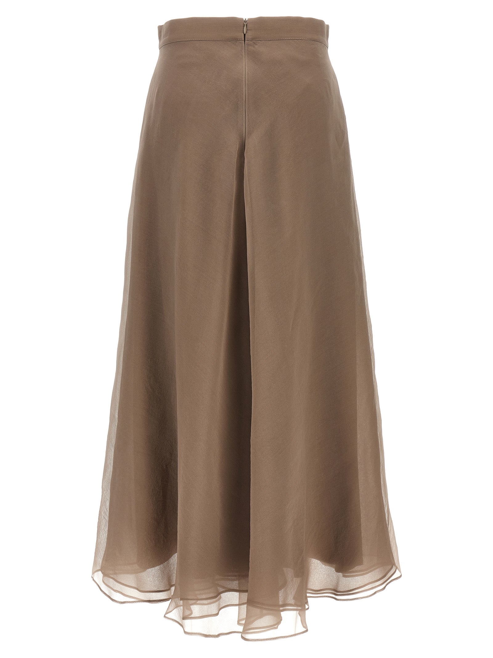 Brunello Cucinelli 'Paneled Circle' Skirt