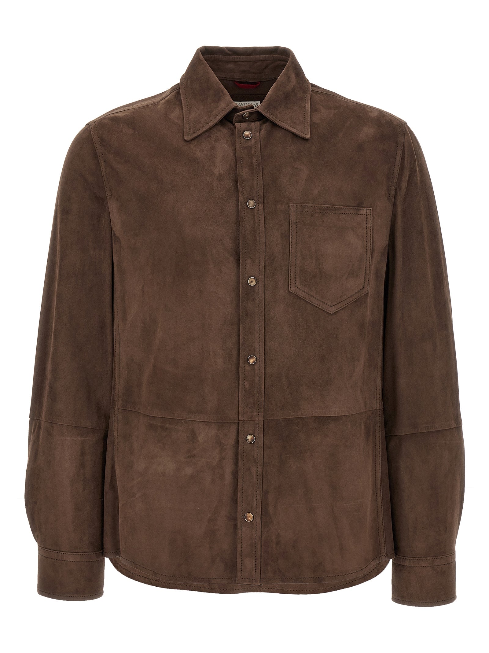 Brunello Cucinelli Suede Overshirt