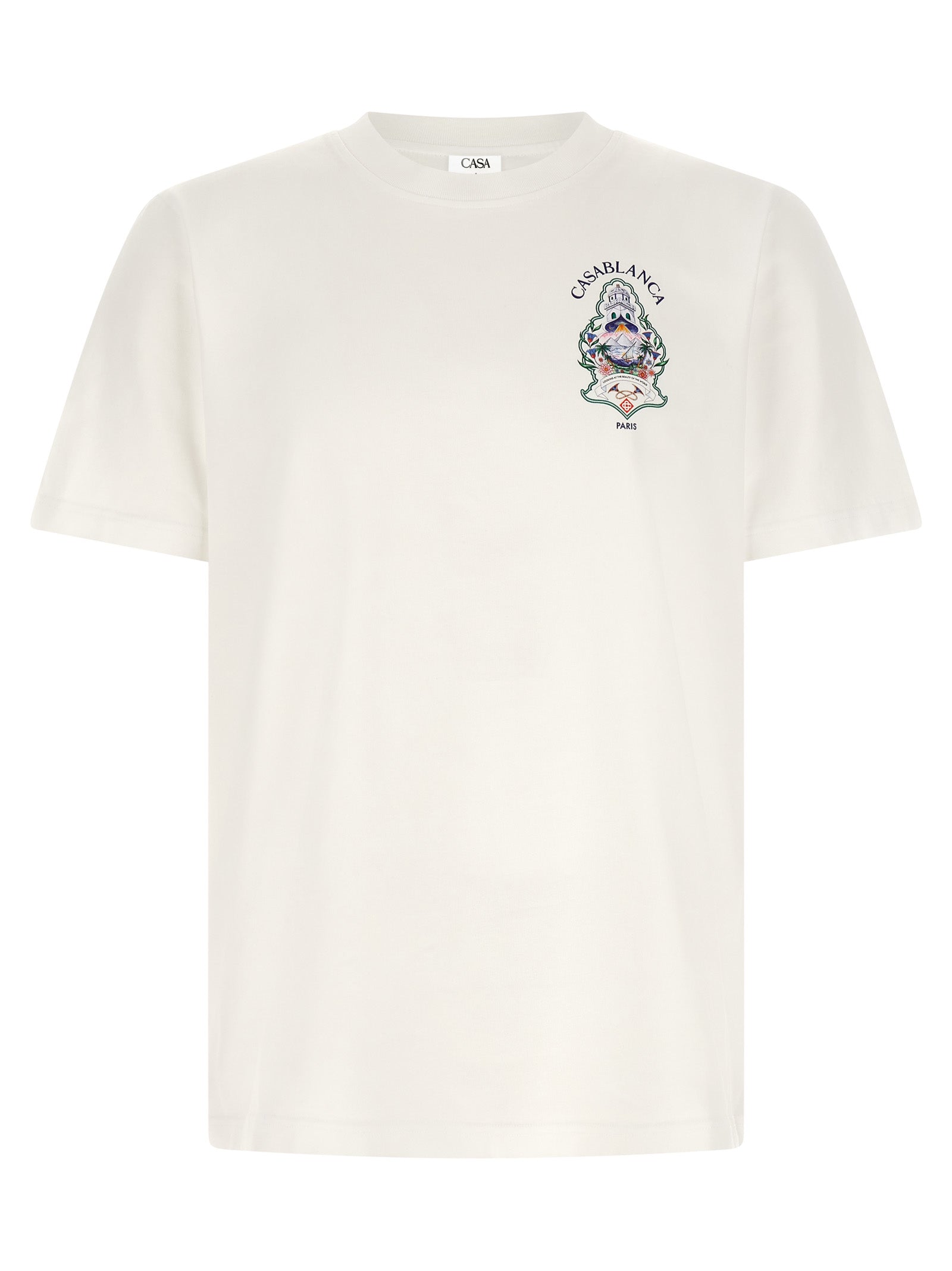 Casablanca 'Hotel Emblem' Print T-Shirt