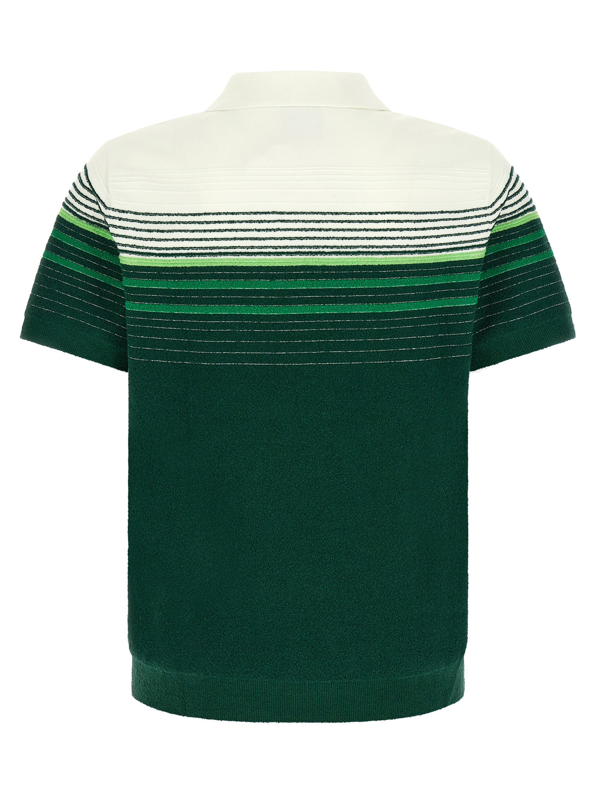 Casablanca 'Bouclé Stripes' Polo Shirt