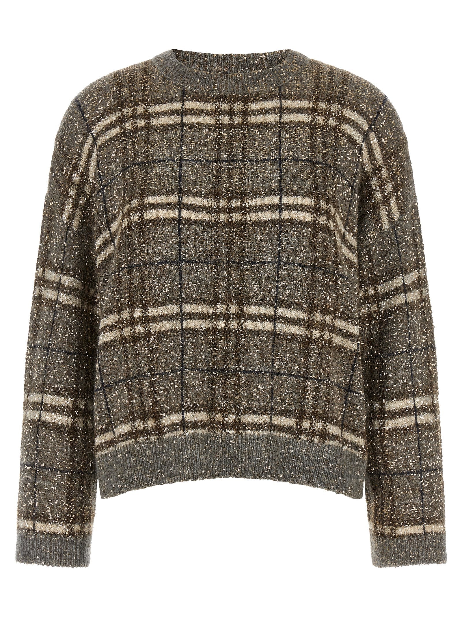Brunello Cucinelli Micro Sequin Sweater