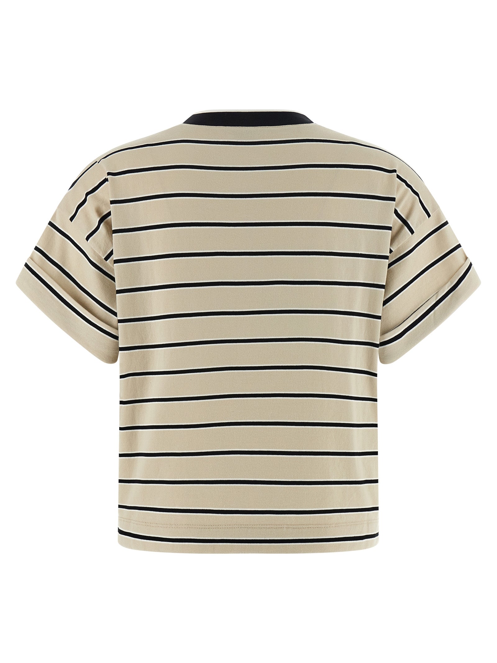 Brunello Cucinelli 'Shiny Trims' T-Shirt