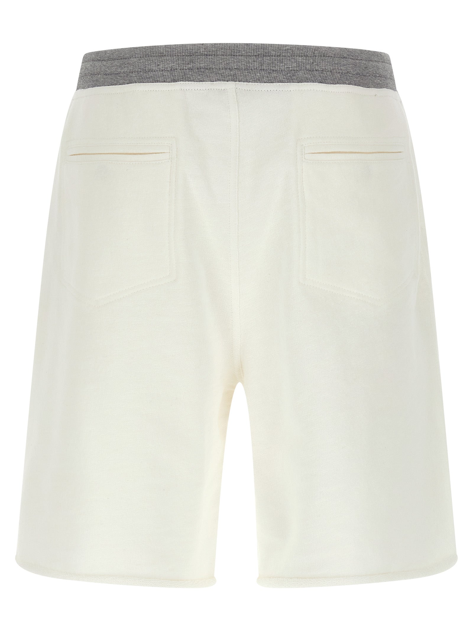 Brunello Cucinelli Mélange Sweatshirt Bermuda Shorts