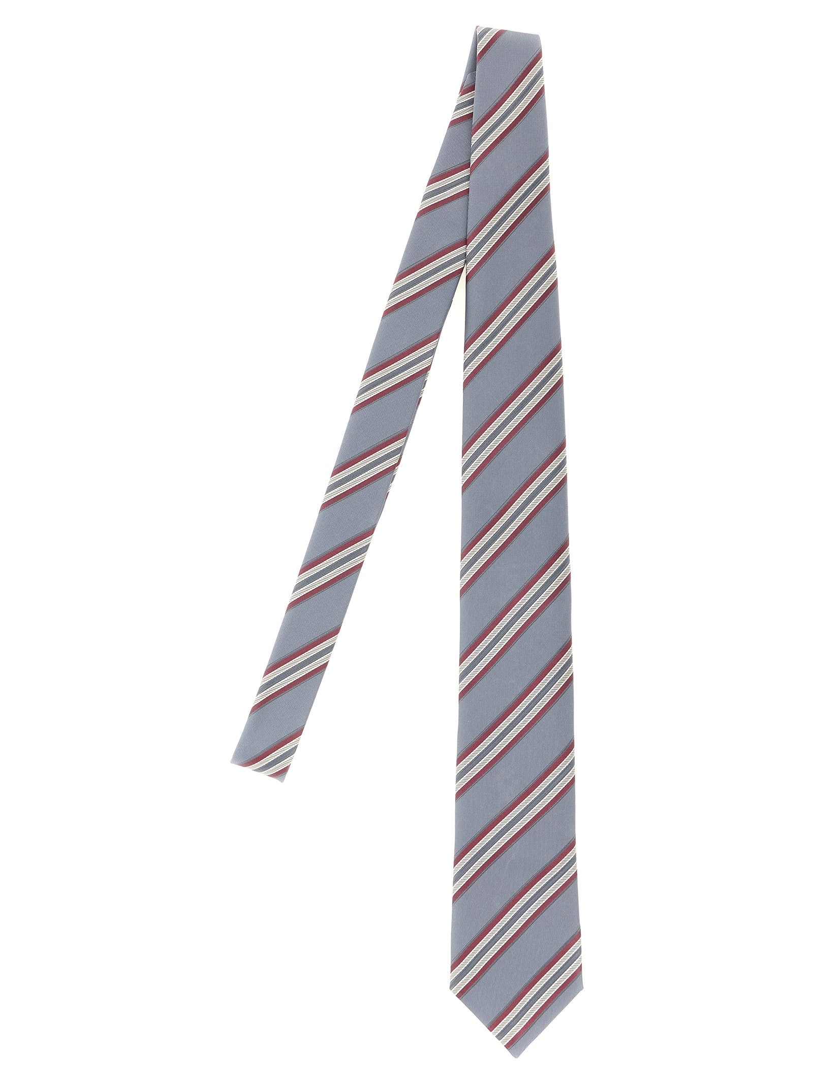Brunello Cucinelli Operated Stripe Tie