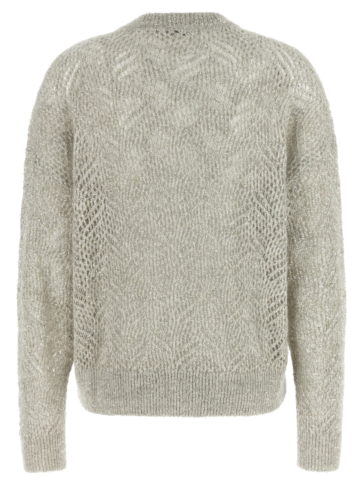 Brunello Cucinelli 'Dazzling Abstract Leaf' Sweater