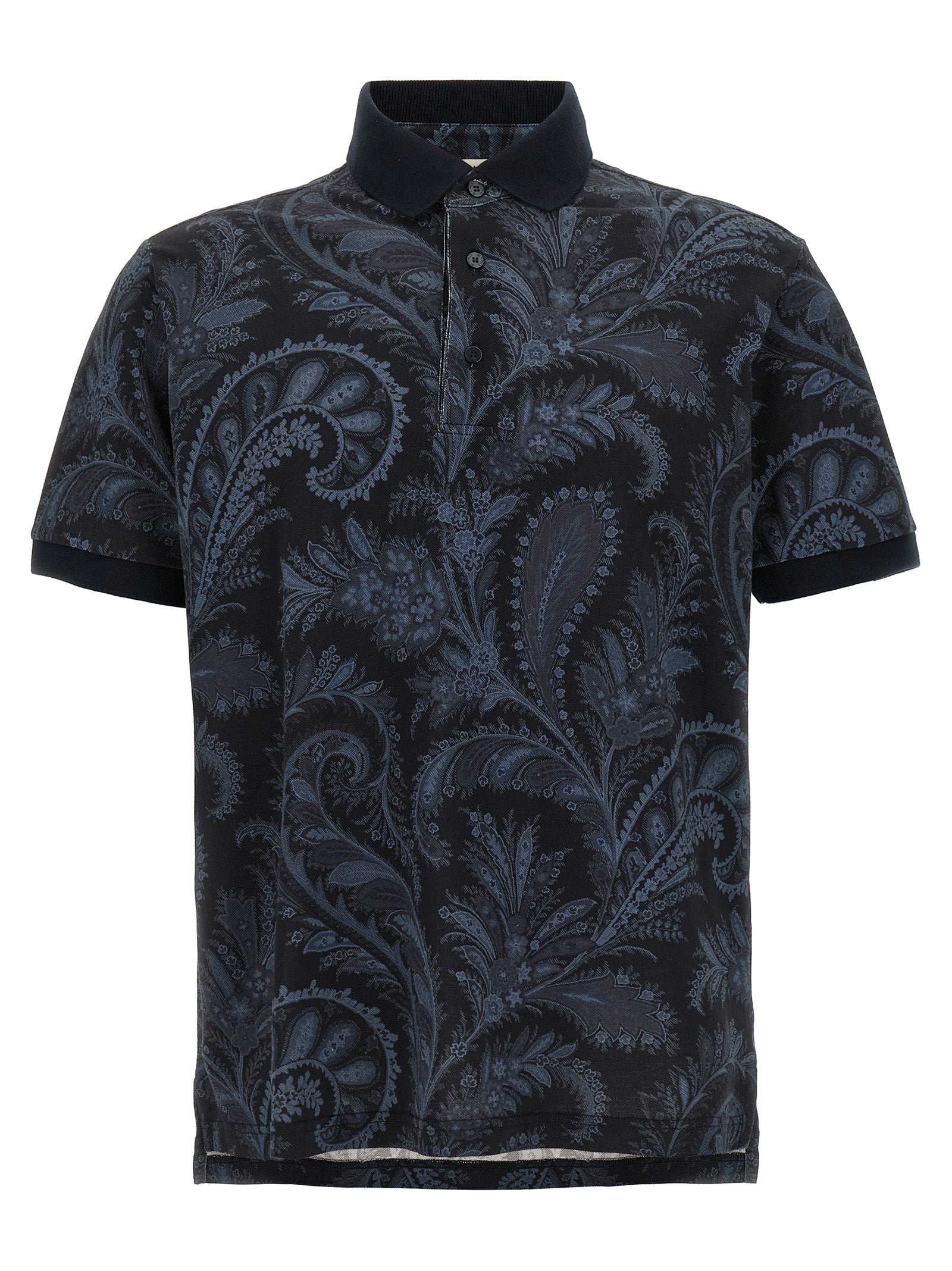 Etro Polo Paisley Flowers