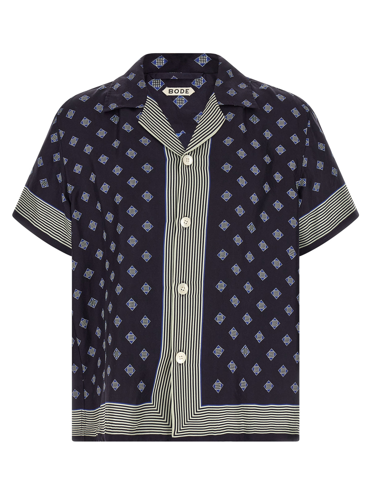 Bode 'Foyer Diamond' Shirt