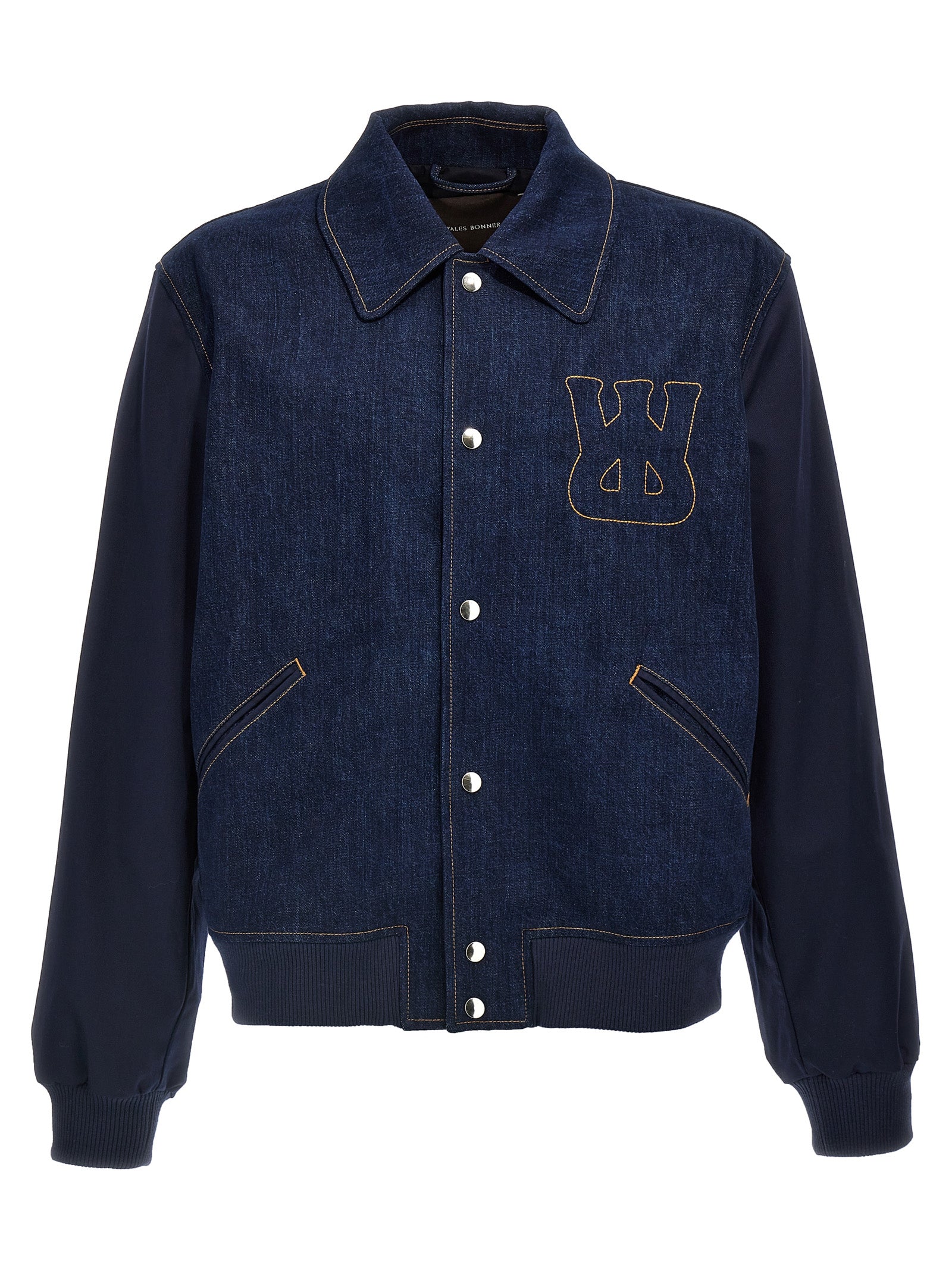 Wales Bonner 'The Echo Denim Varsity' Jacket