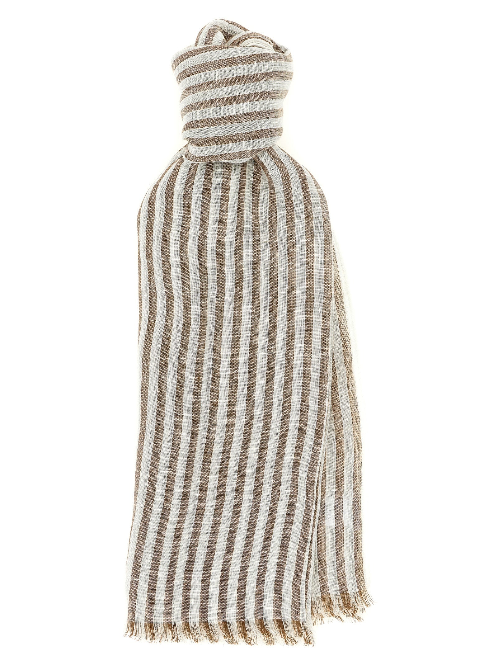 Brunello Cucinelli 'Sparkling' Linen Scarf