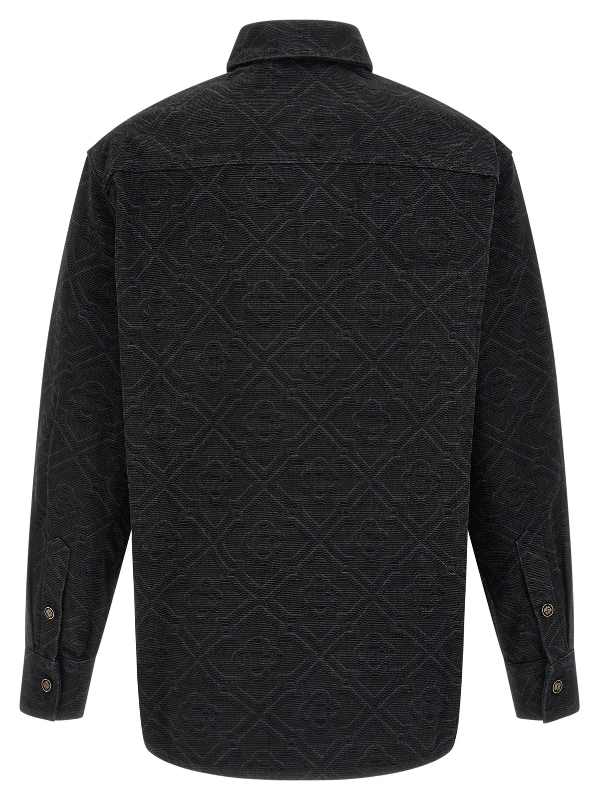 Casablanca 'Laser Monogram Denim' Overshirt