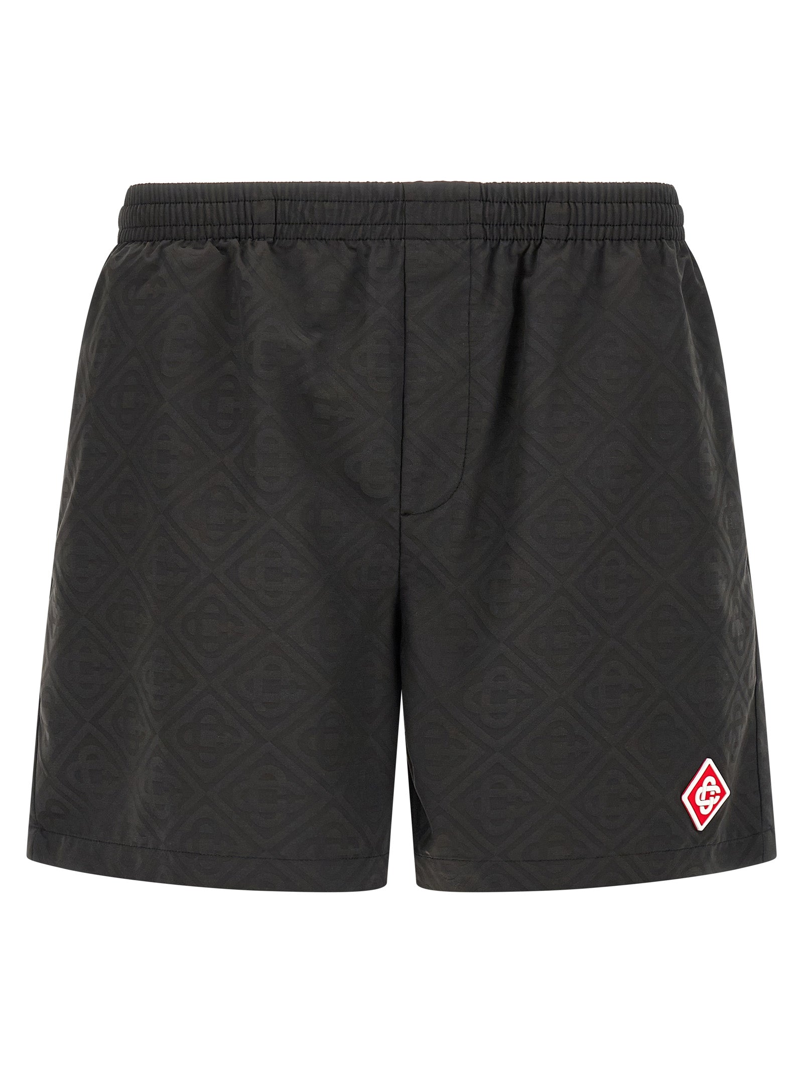 Casablanca Jacquard Logo Swimsuit