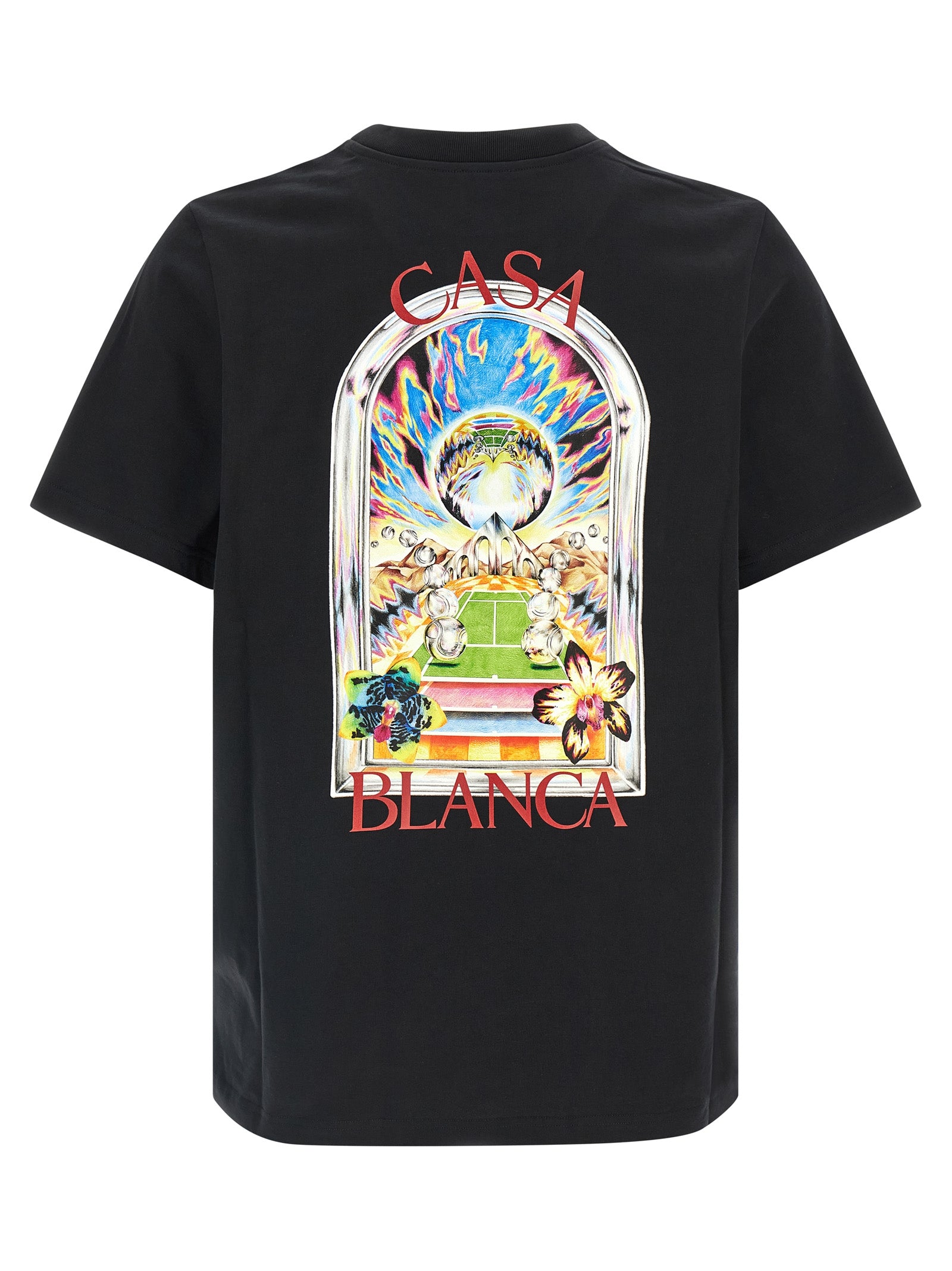 Casablanca 'Tennis Landscape' T-Shirt