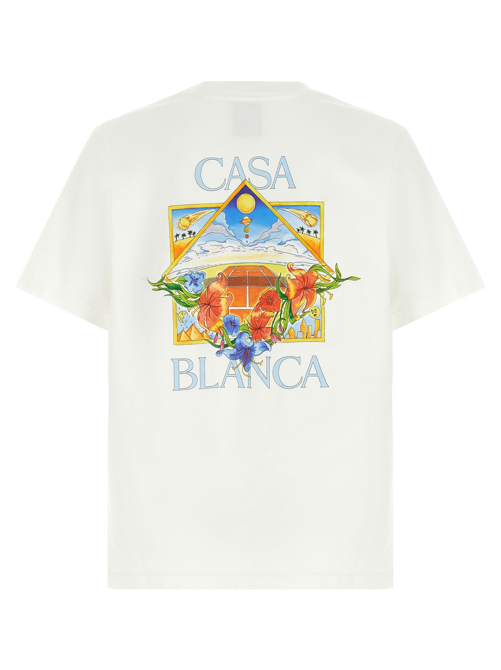 Casablanca 'Flower Court Icon' T-Shirt